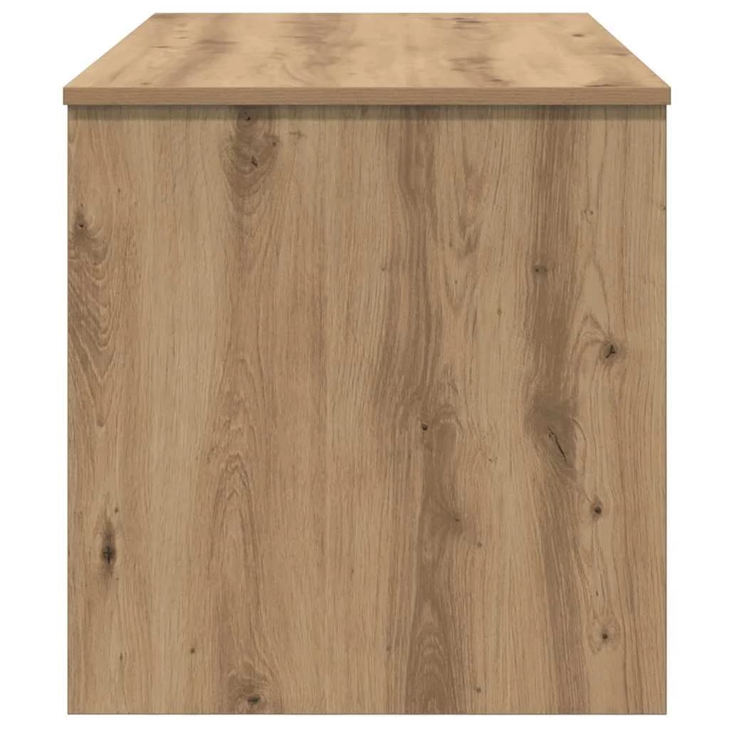 Klubska miza Umetni hrast 80 x 50,5 x 41,5 cm Inženirski les - slika 7