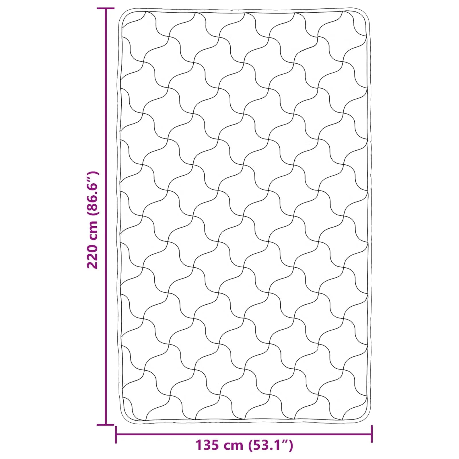 Zimska posteljnina Šonerisan Svetlo siva 135 x 200 cm - slika 10