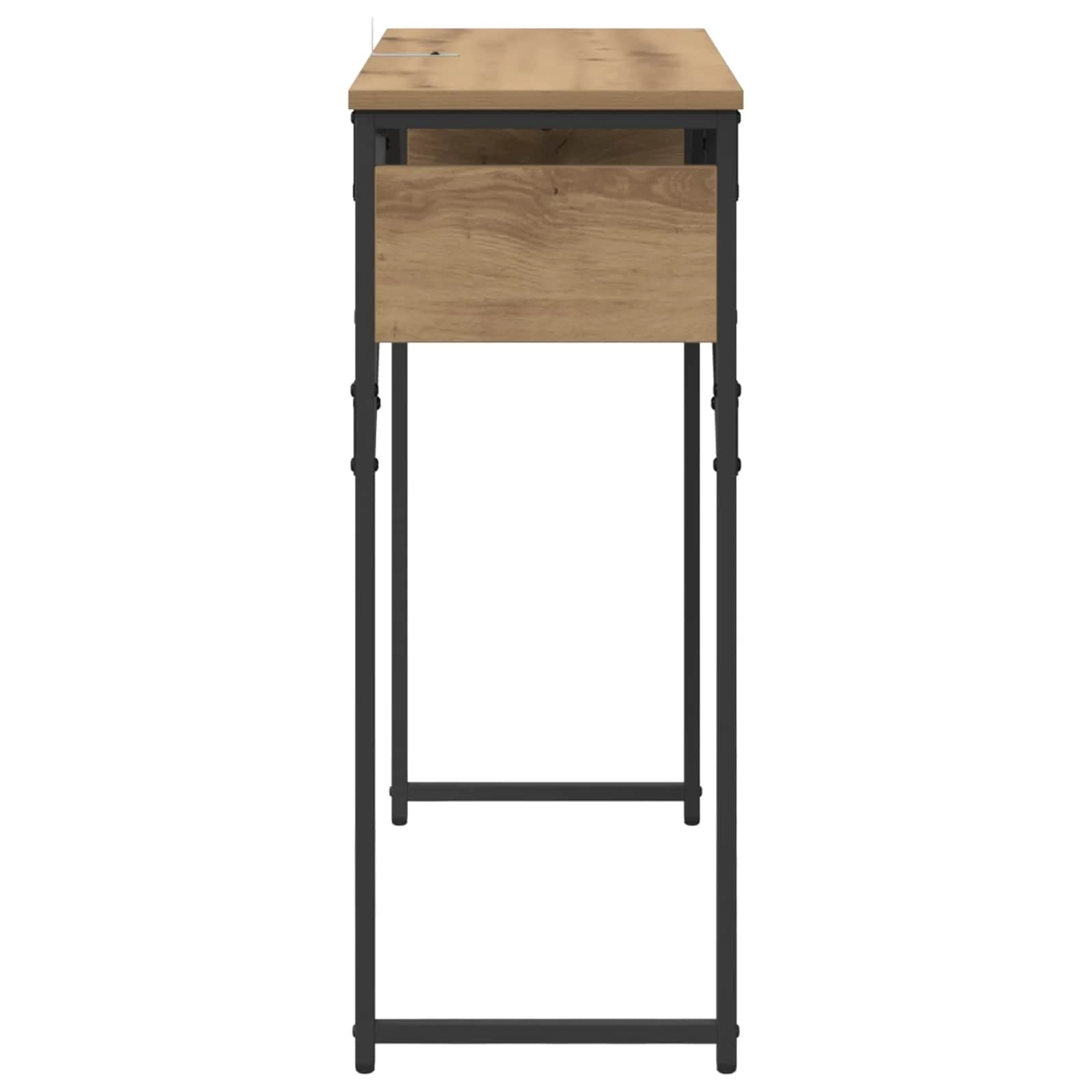 Konzolnamizica Umetni hrast Inženirski les 75x30x75cm - slika 6