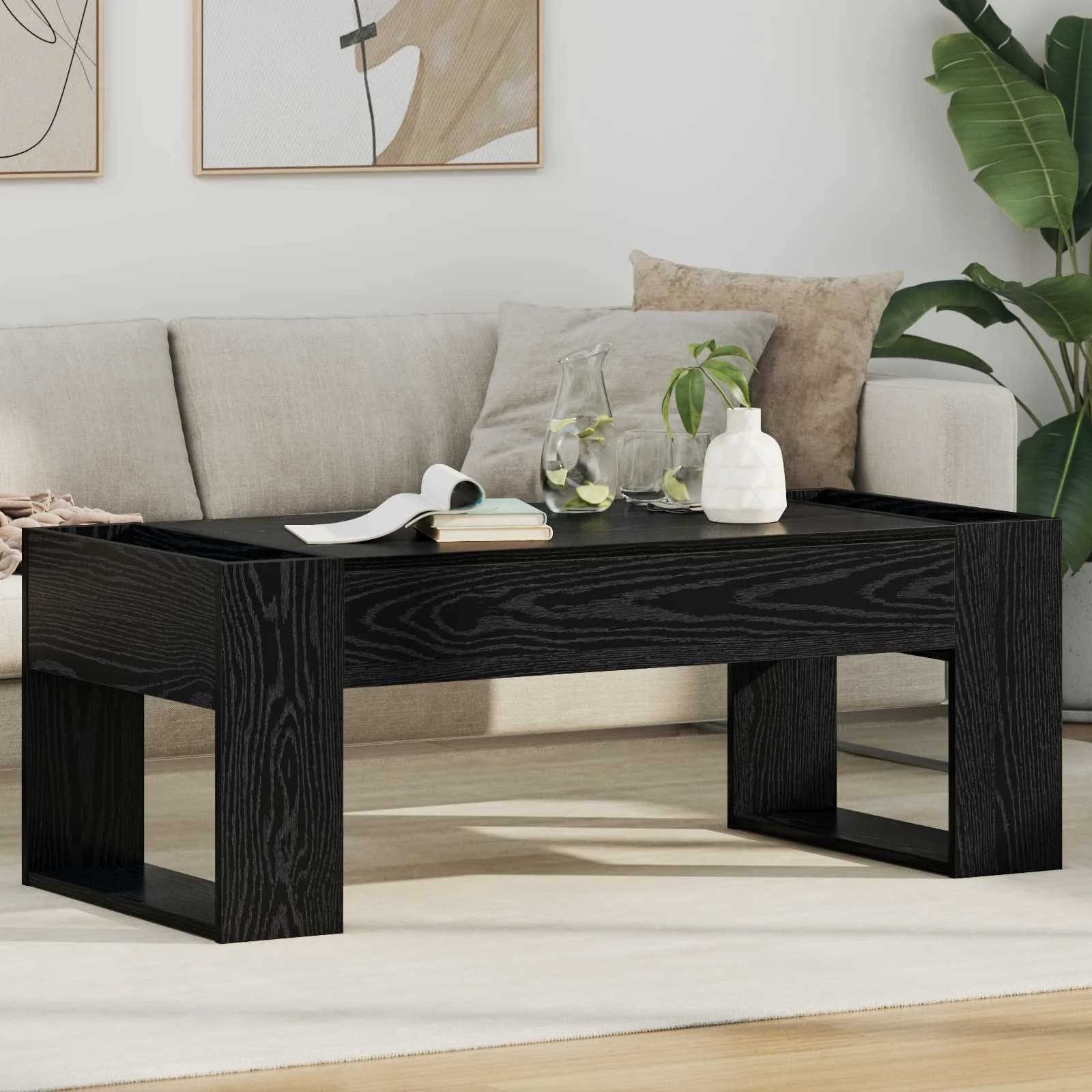 Klubska miza Črna Orehovina 110 x 50 x 41 cm Inženirski les