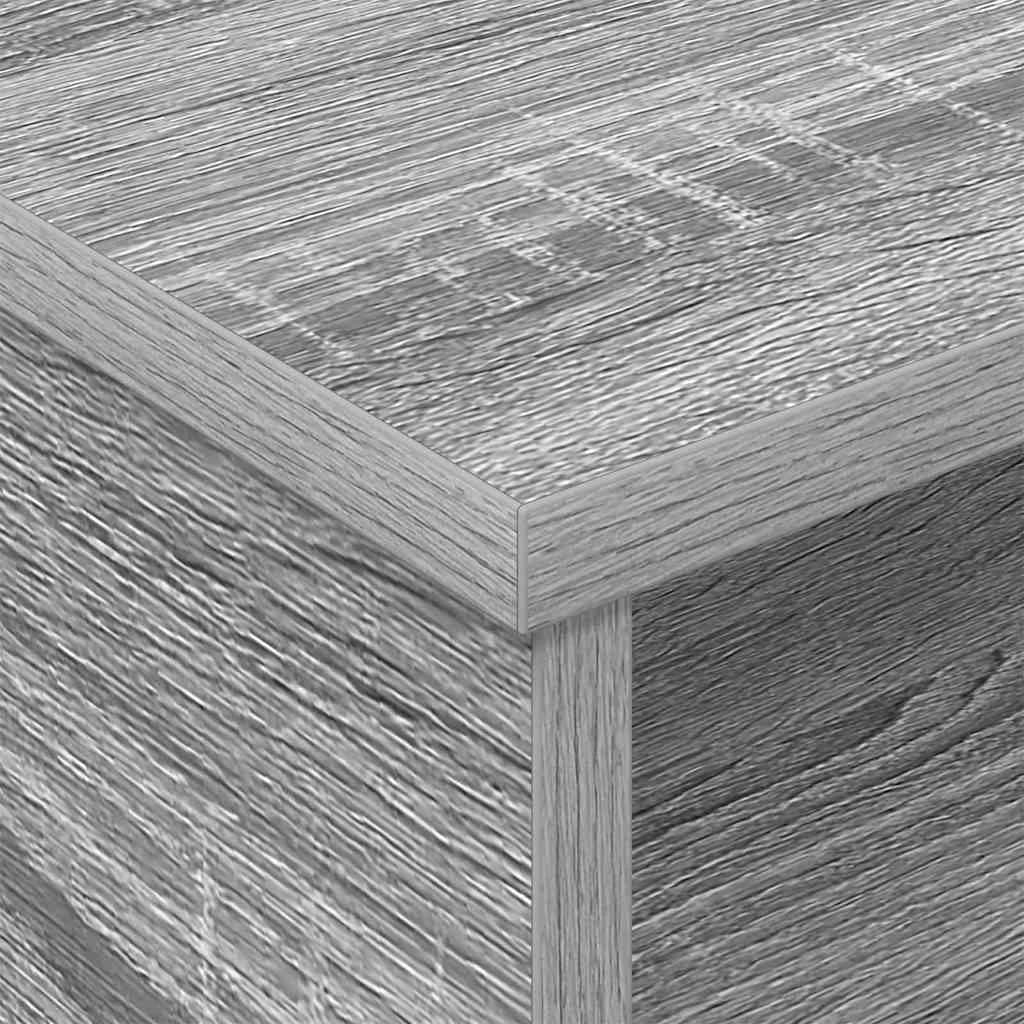 Nočna omarica Siva Sonoma 40 x 31 x 15 cm Inženirski les - slika 8