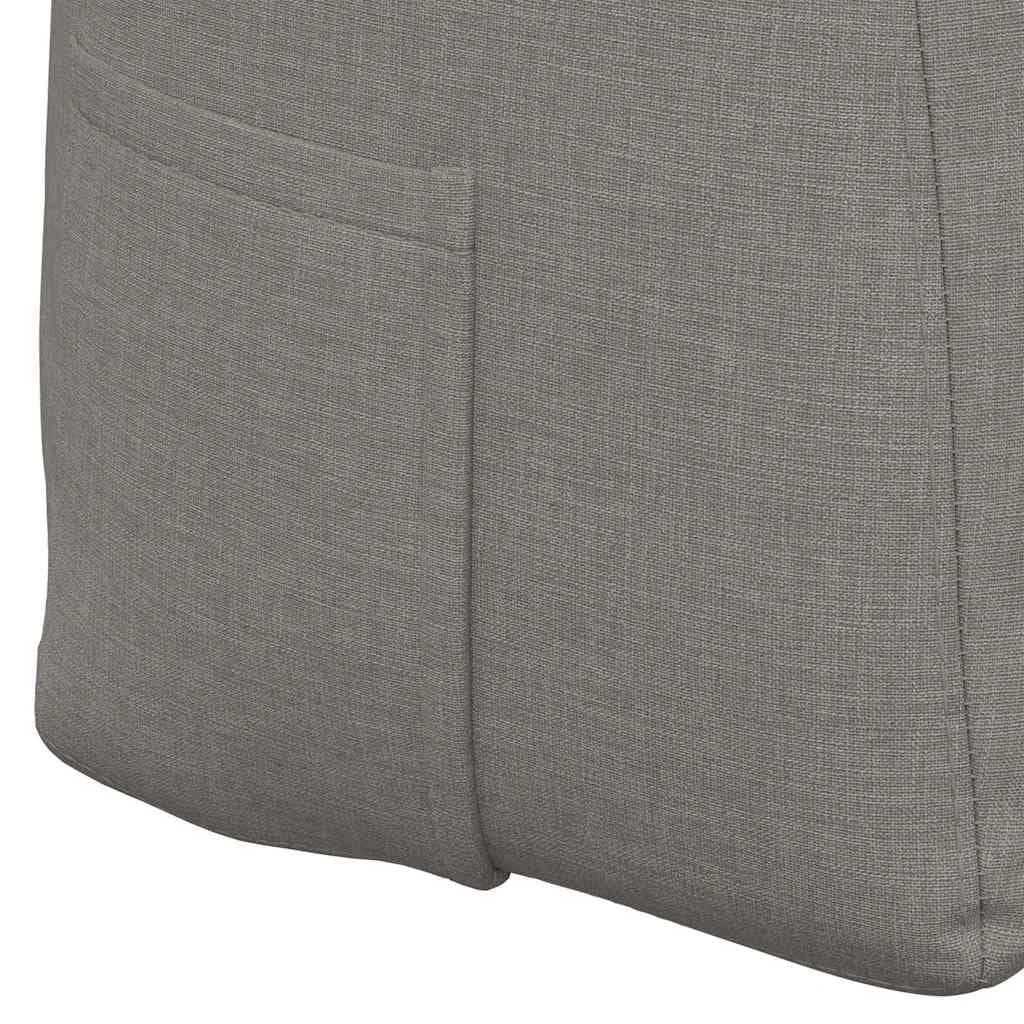 Poglavni vzglavnik Taupe 120 x 24 x 50 cm blago - slika 9