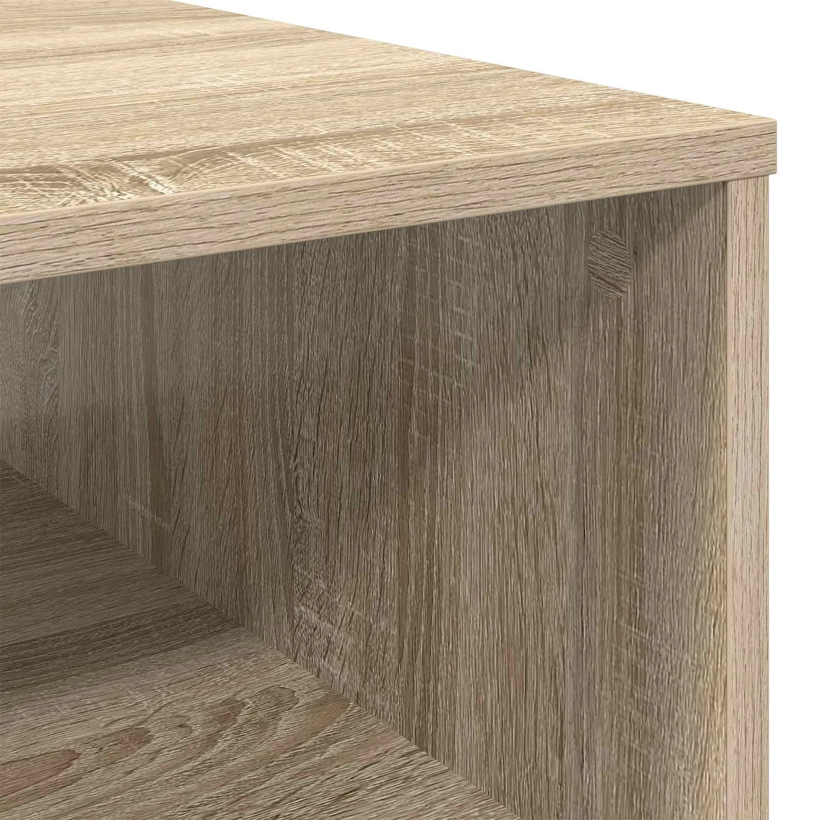 Klubska miza Sonoma hrast 95 x 55 x 31 cm Inženirski les - slika 10
