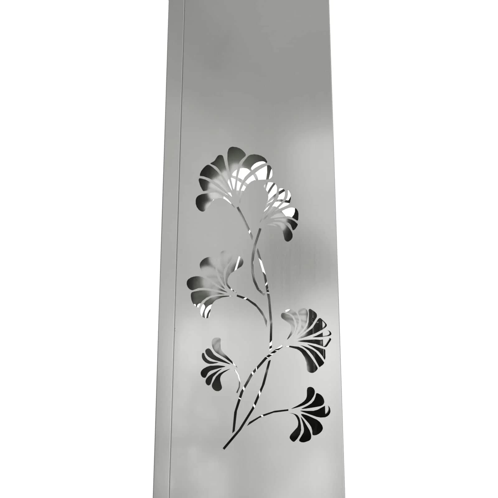 Solarno LED svetilo za pot 2 kos Toplo bela 18 x 18 x 50 cm - slika 11