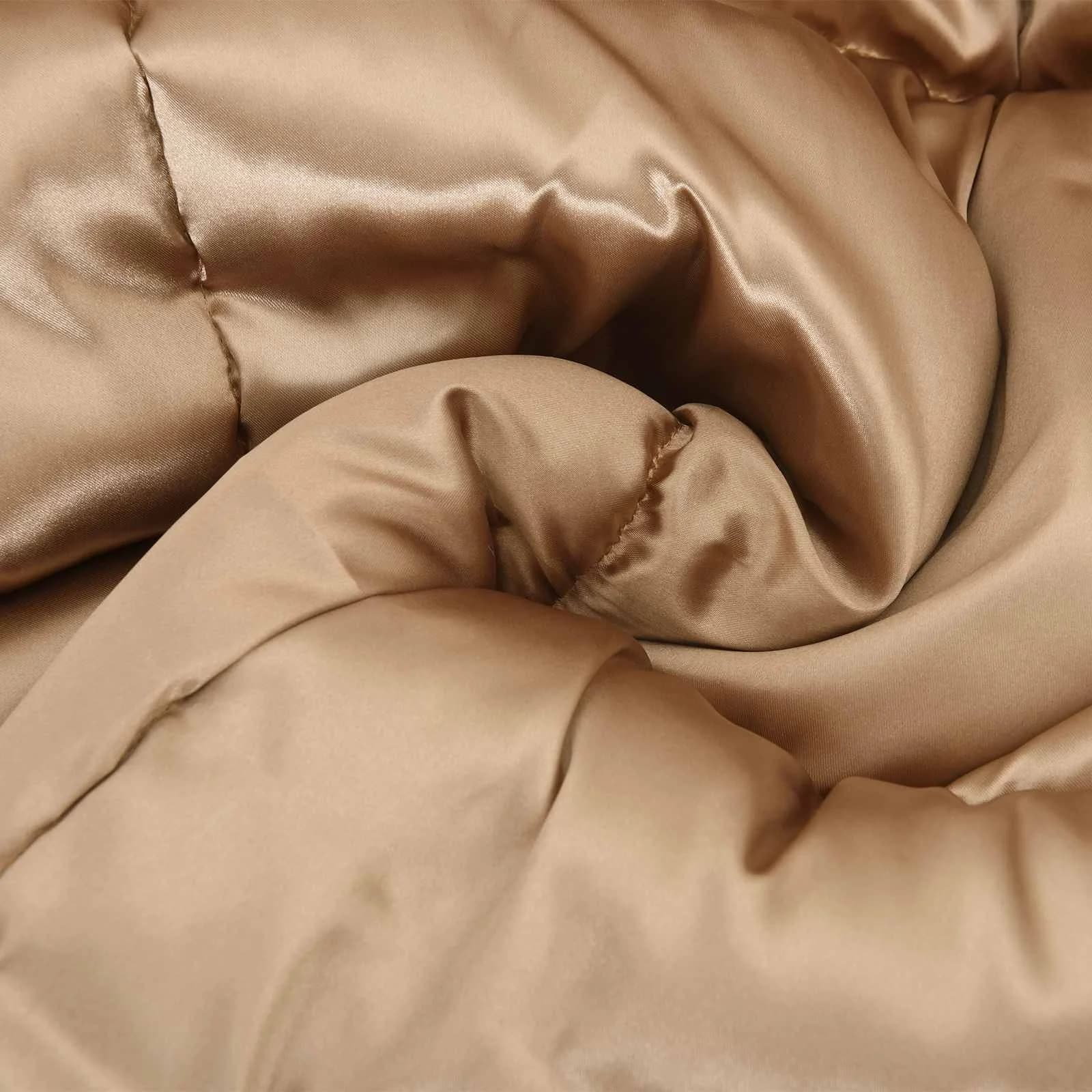 Zimska posteljnina Zlata 200 x 220 cm Satin in mikrovlakna - slika 6