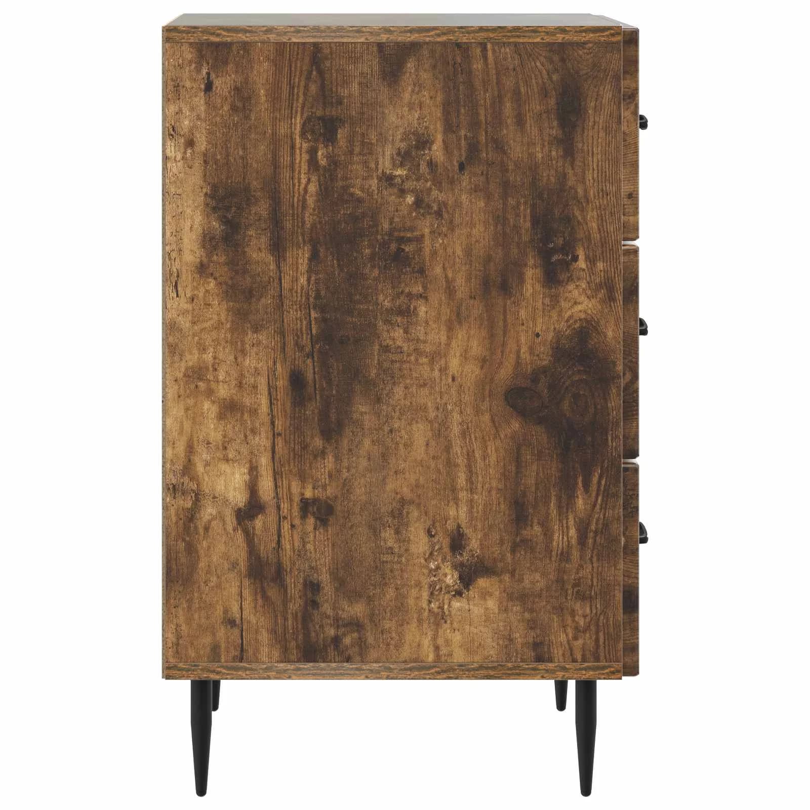 Nočna omarica Dimljen hrast 43 x 41 x 66,5 cm Inženirski les - slika 6