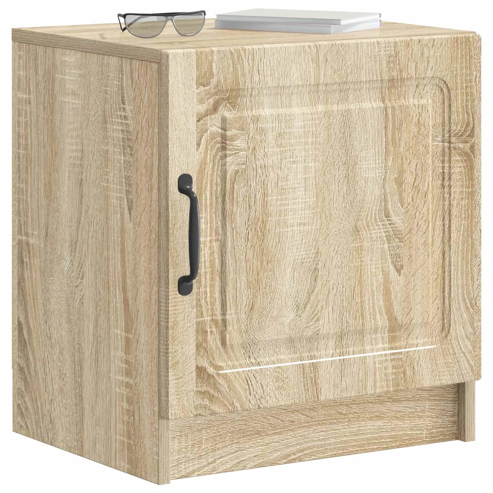 Nočna omarica 2 kos Sonoma hrast 43 x 34,5 x 47 cm - slika 3