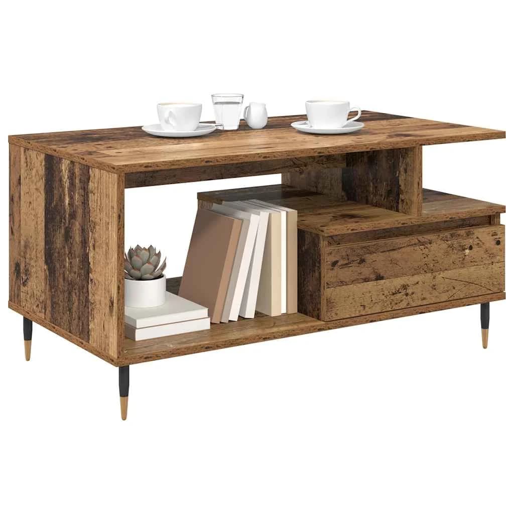 Klubska miza Star les 90 x 49 x 45 cm Inženirski les - slika 3