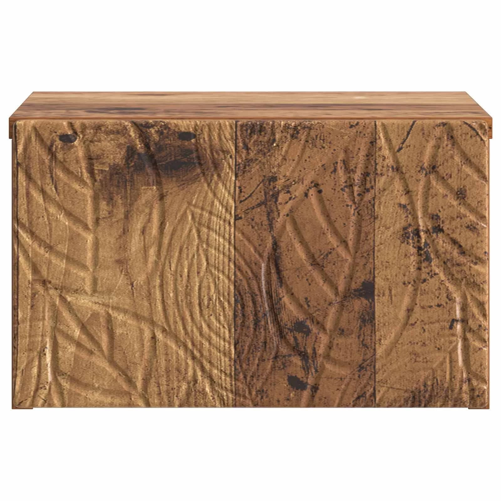 Stenska stranska miza Star les 34,5 x 33 x 20 cm Inženirski les - slika 4