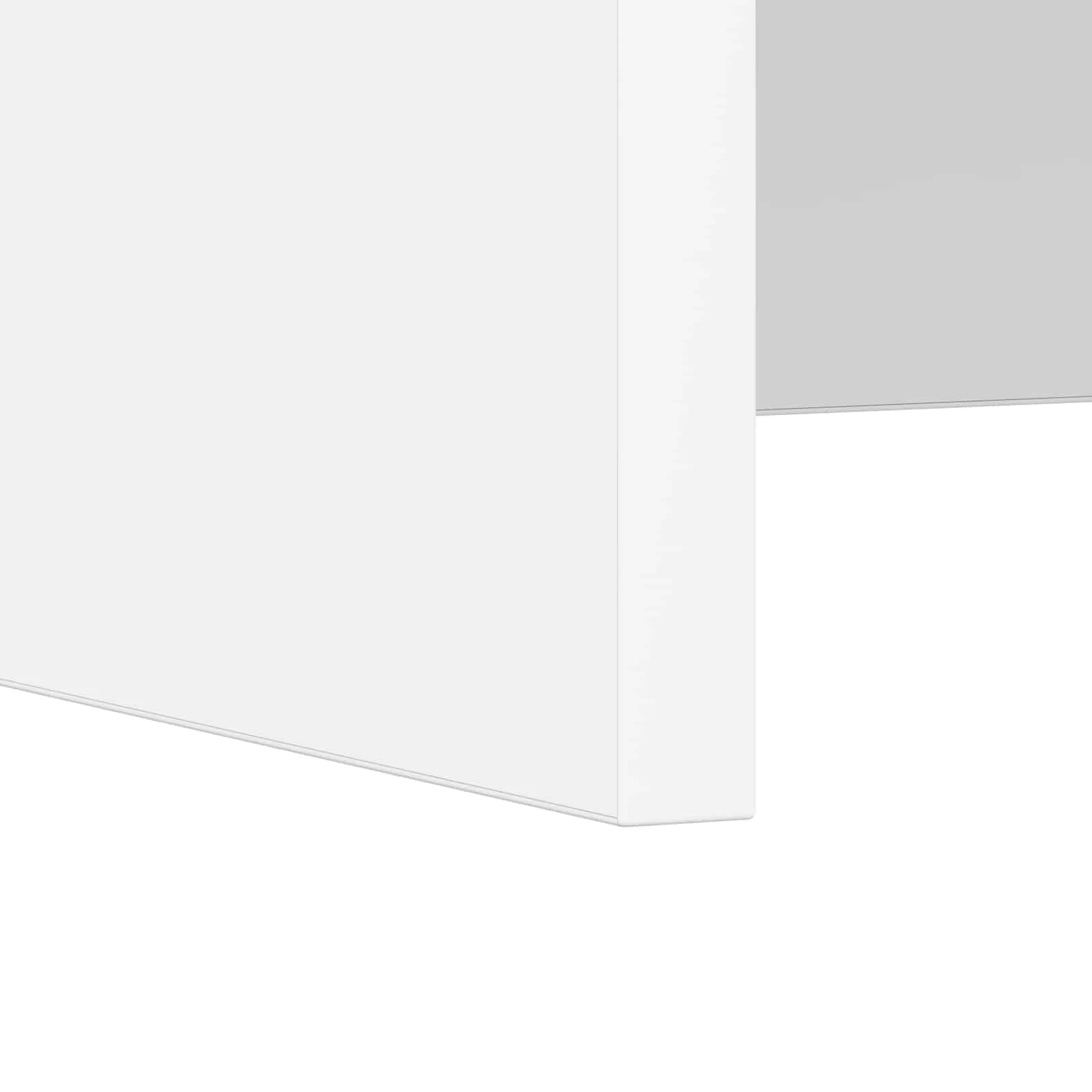 Stenska miza Bela Inženirski les 100 x 45 x 30 cm - slika 9