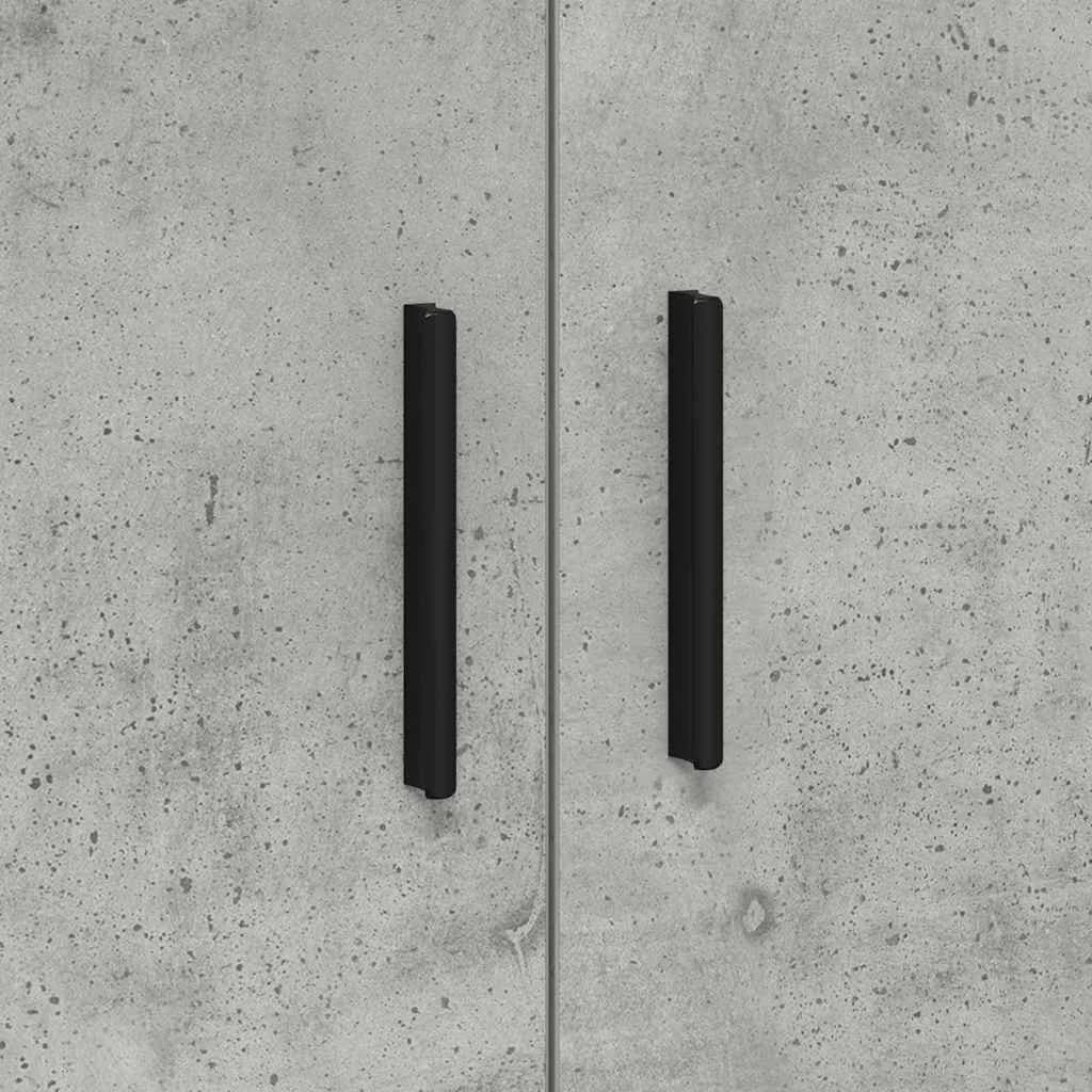 Omarica za shranjevanje 2 kos Betonsko siva 103 x 41 x 40 cm - slika 11