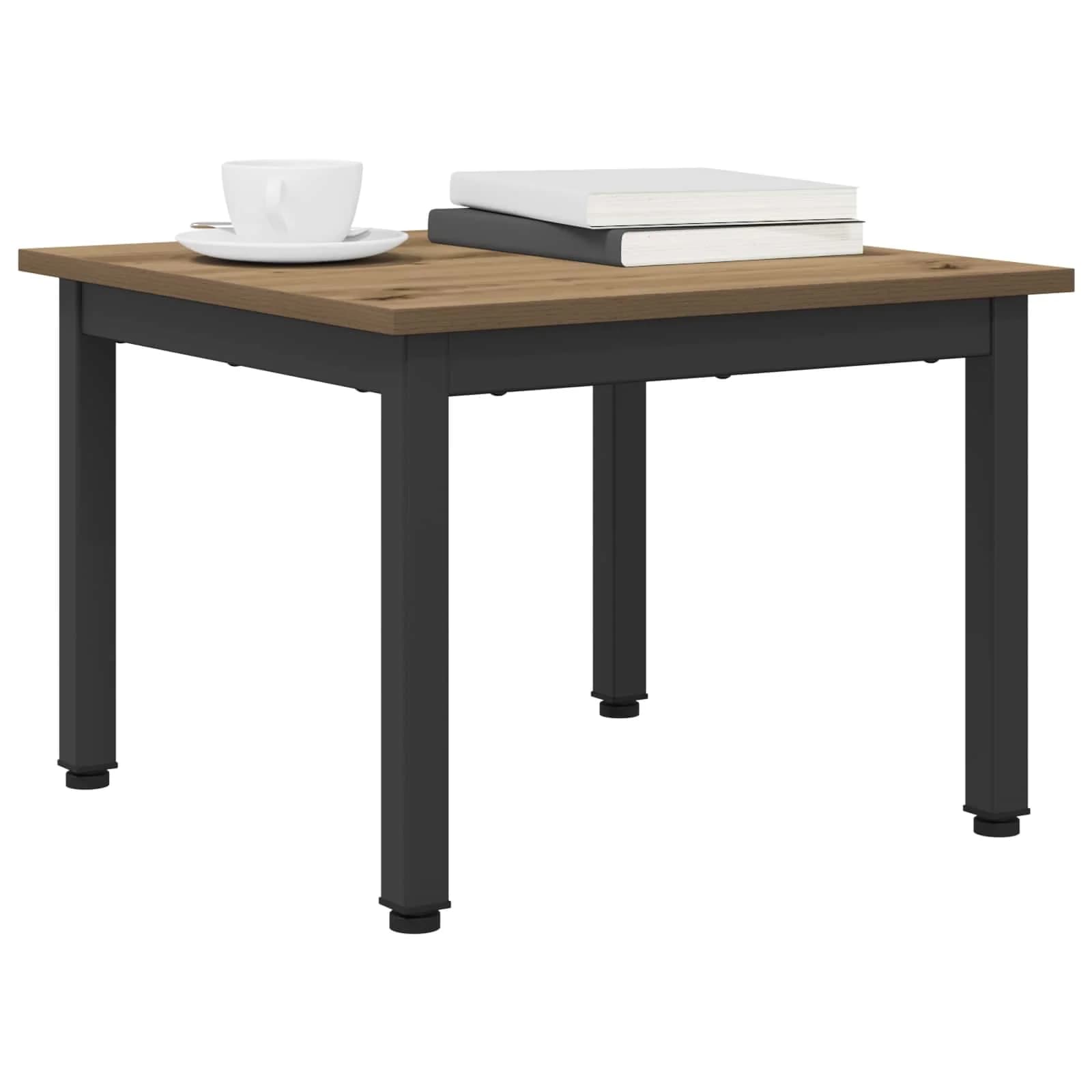 Klubska miza Oreh 50 x 50 x 36 cm Inženirski les - slika 3