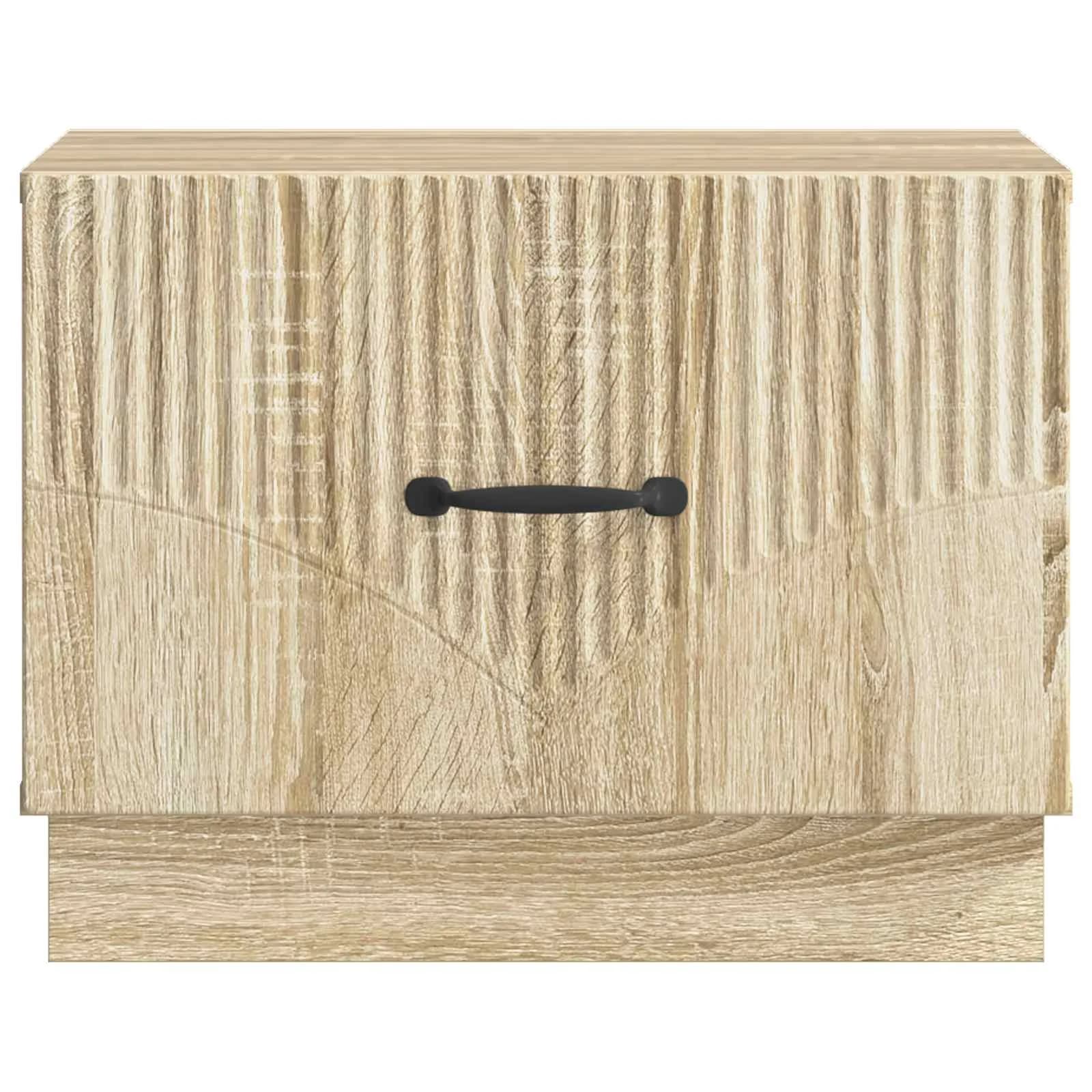 Klubska miza Sonoma hrast 49 x 50 x 37 cm Inženirski les - slika 5
