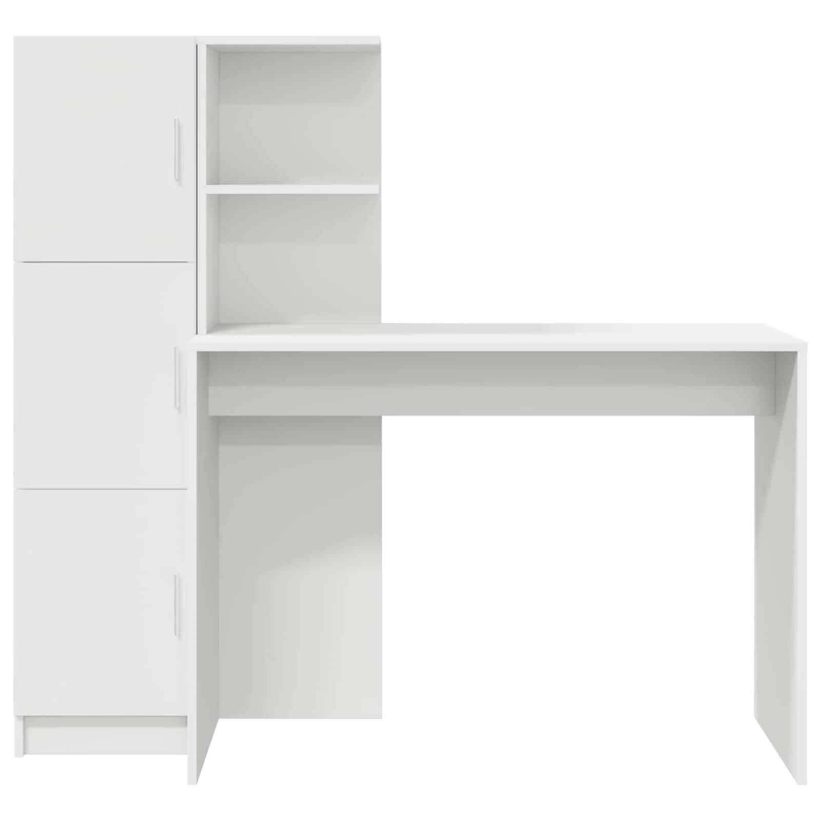 Miza Bela 133,5 x 50 x 124 cm 2 kos - slika 8