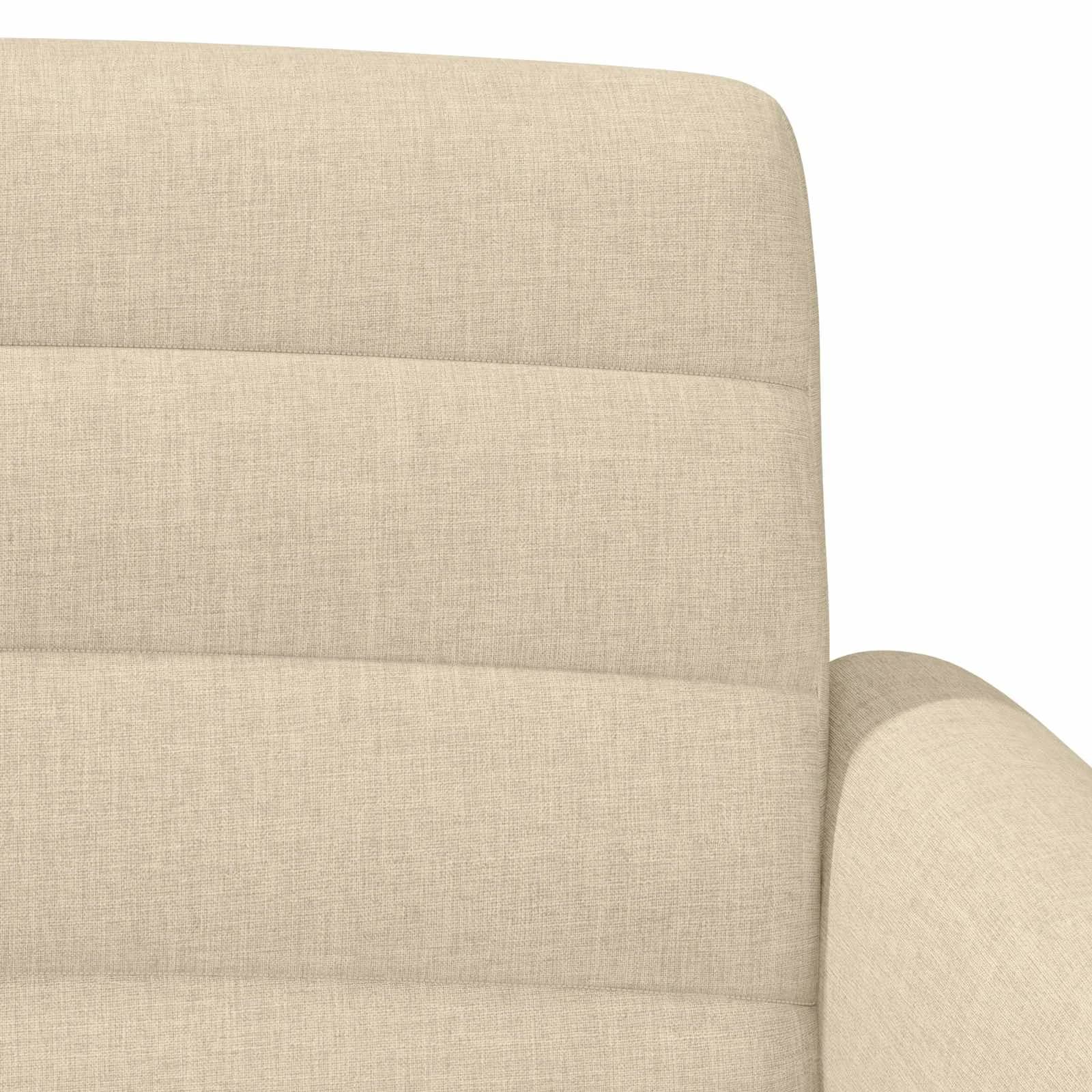 Dvojnica s gumbi Krem 116 x 67 x 80 cm Blago - slika 7