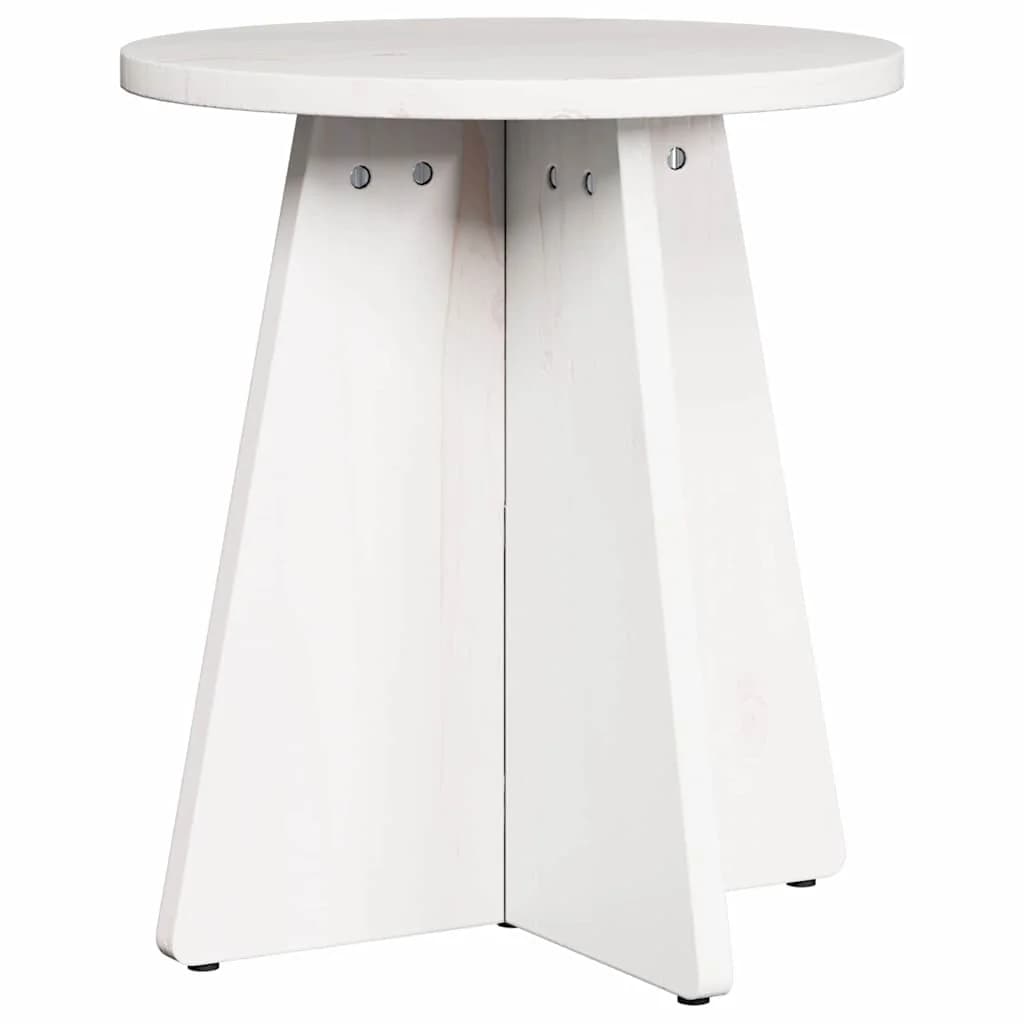 Klubska miza 3 kos Bela 49 x 49 x 30 cm - slika 7