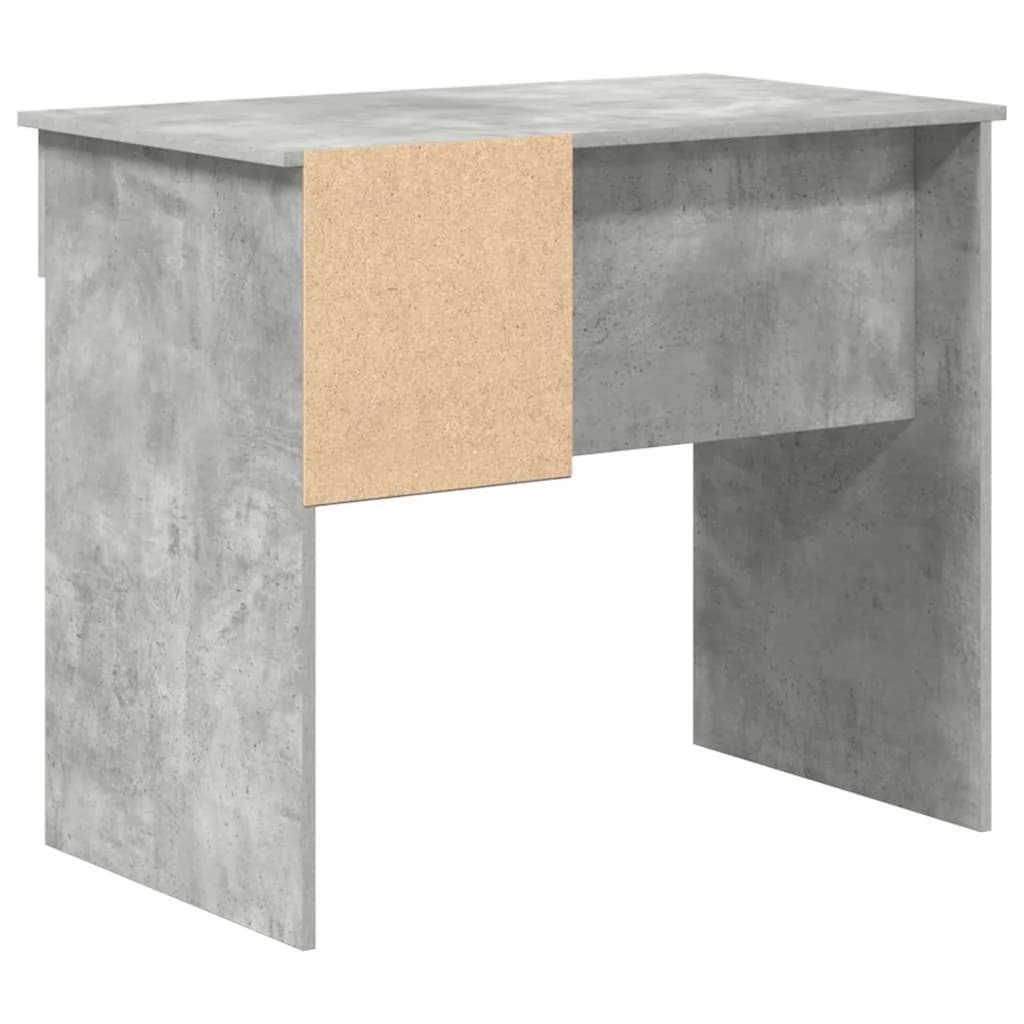 Miza Betonsko siva Inženirski les 90 x 49 x 75 cm - slika 8