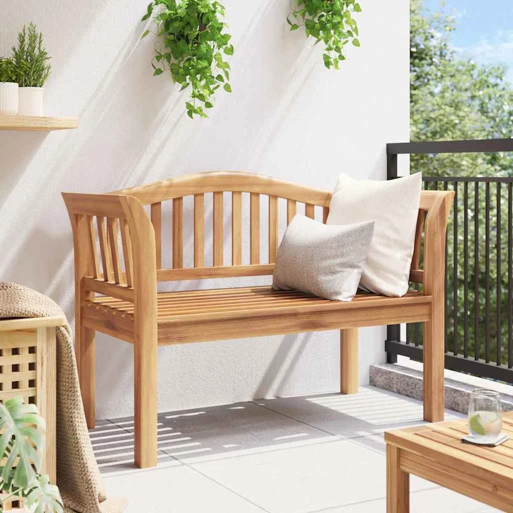 klop Rjava 120 x 53,5 x 85 cm Trden tikov les - slika 4
