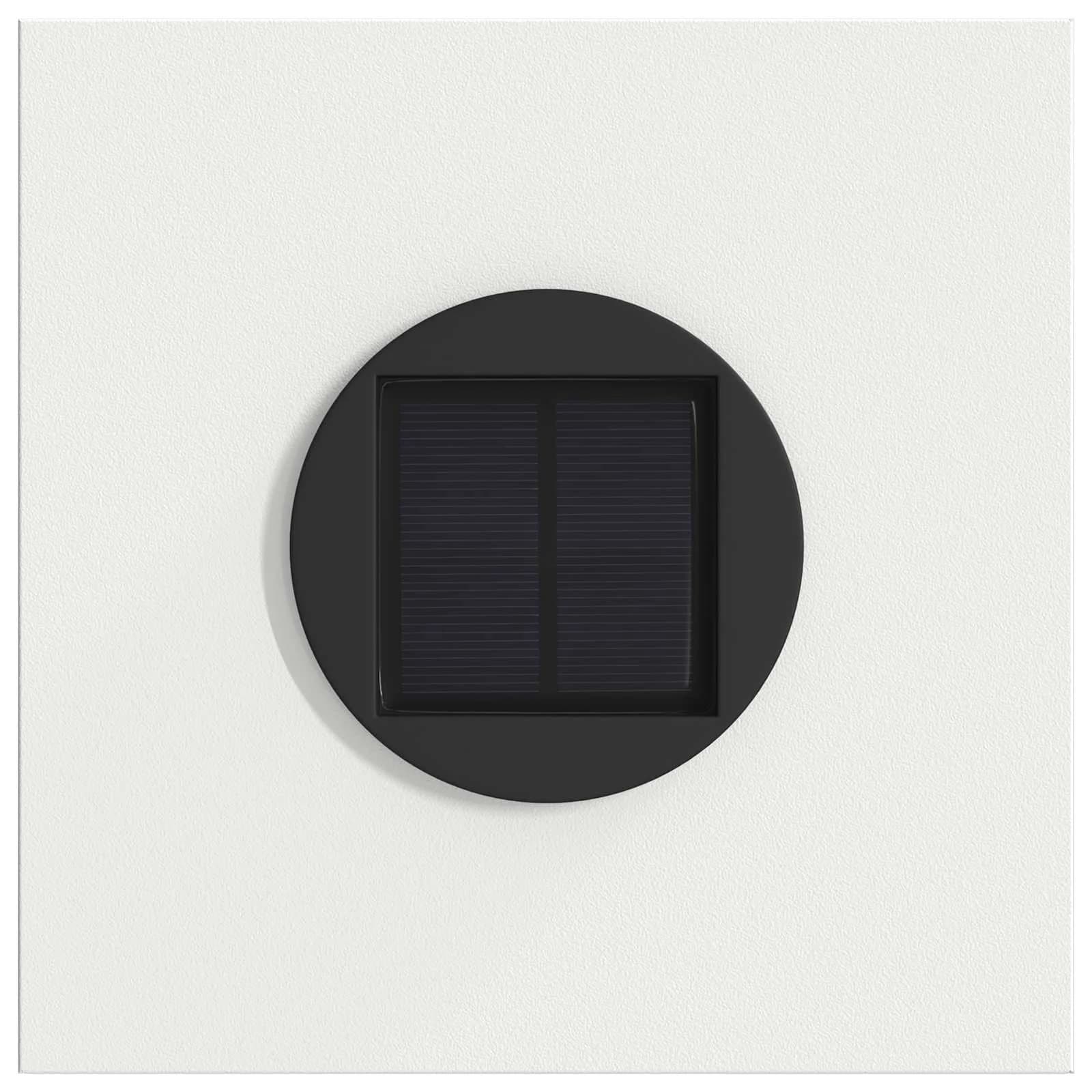 Solarno LED svetilo za pot 2 kos Toplo bela 18 x 18 x 80 cm - slika 7