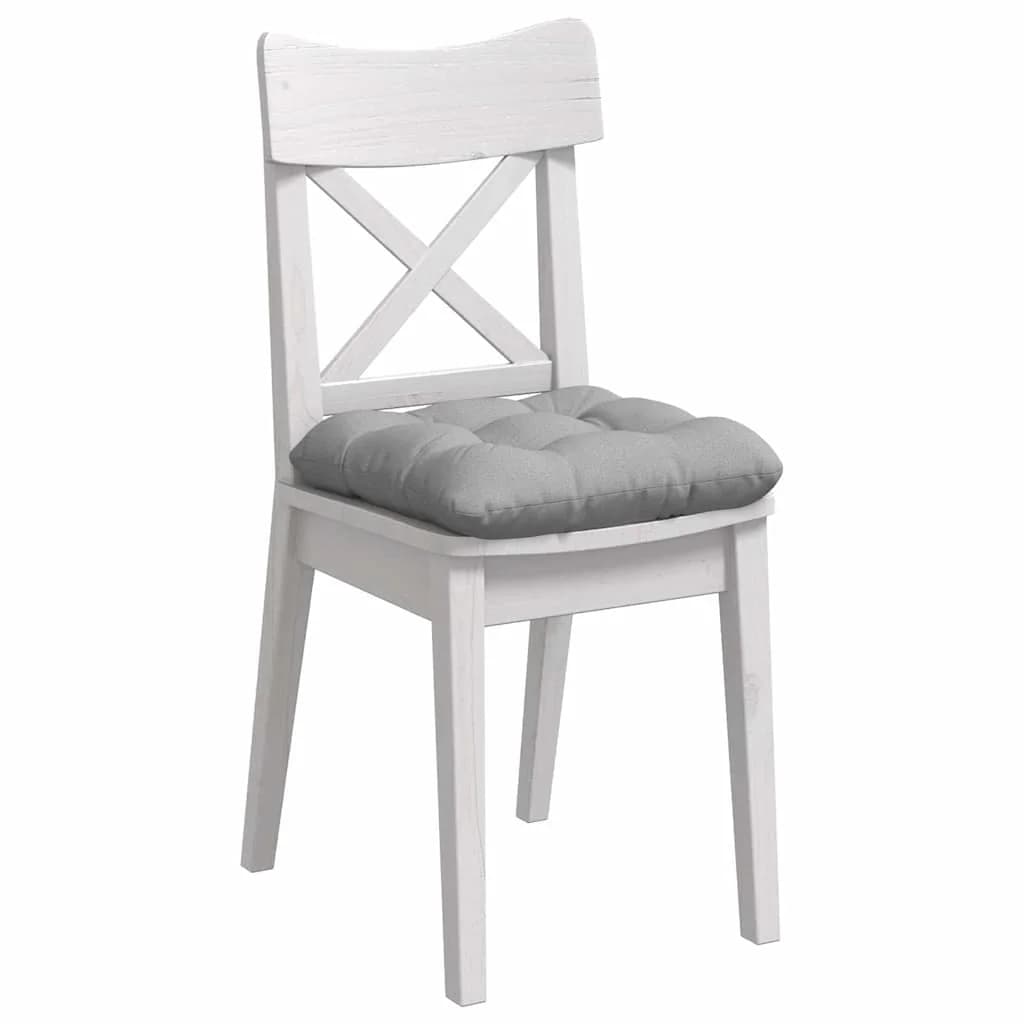 Sedežne blazine 4 kos Blago Oblačno siva 45 x 45 x 12 cm - slika 3
