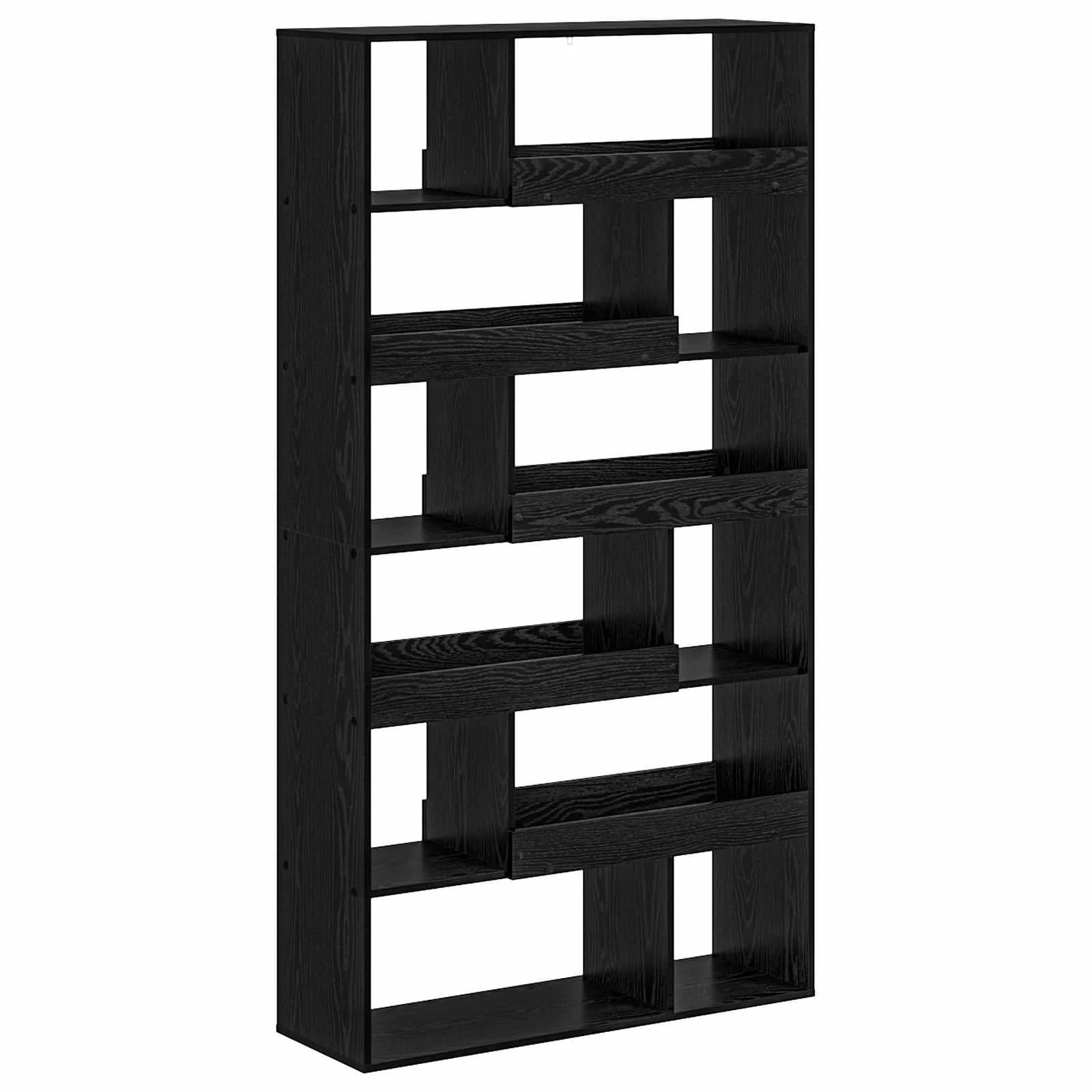 Polica za knjige 100 x 33 x 156,5 cm Inženirski les Črni hrast - slika 2