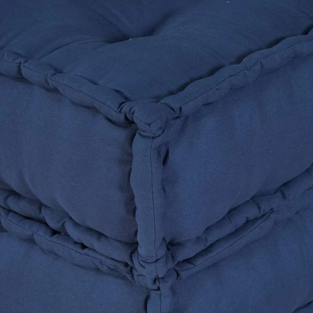 Modularna sedežna enota 2 kos Blago Indigo 140 x 70 x 56 cm - slika 10
