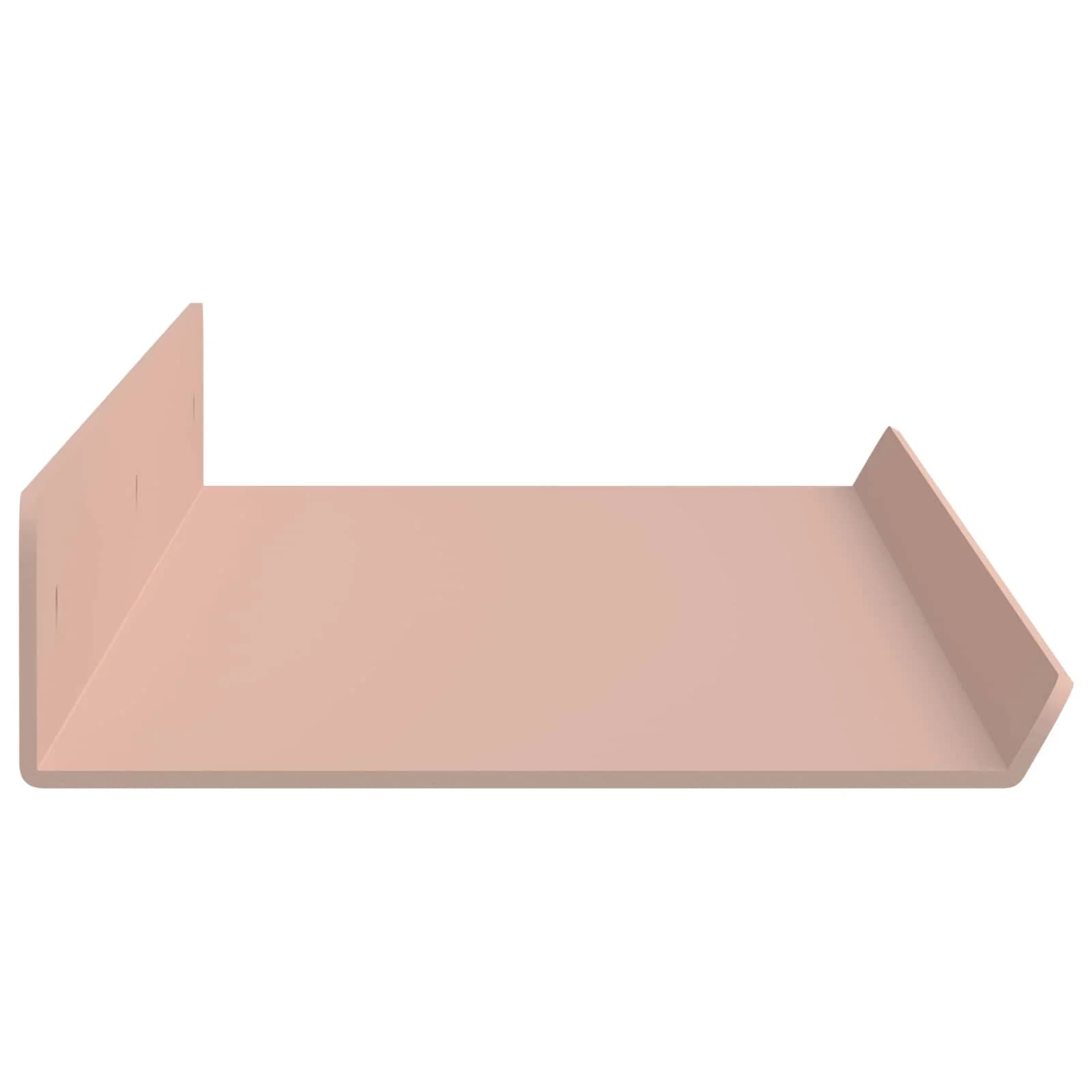 Ležeča polica Montaža za steno 4 kos Roza 60 x 8,5 x 2,5 cm - slika 6