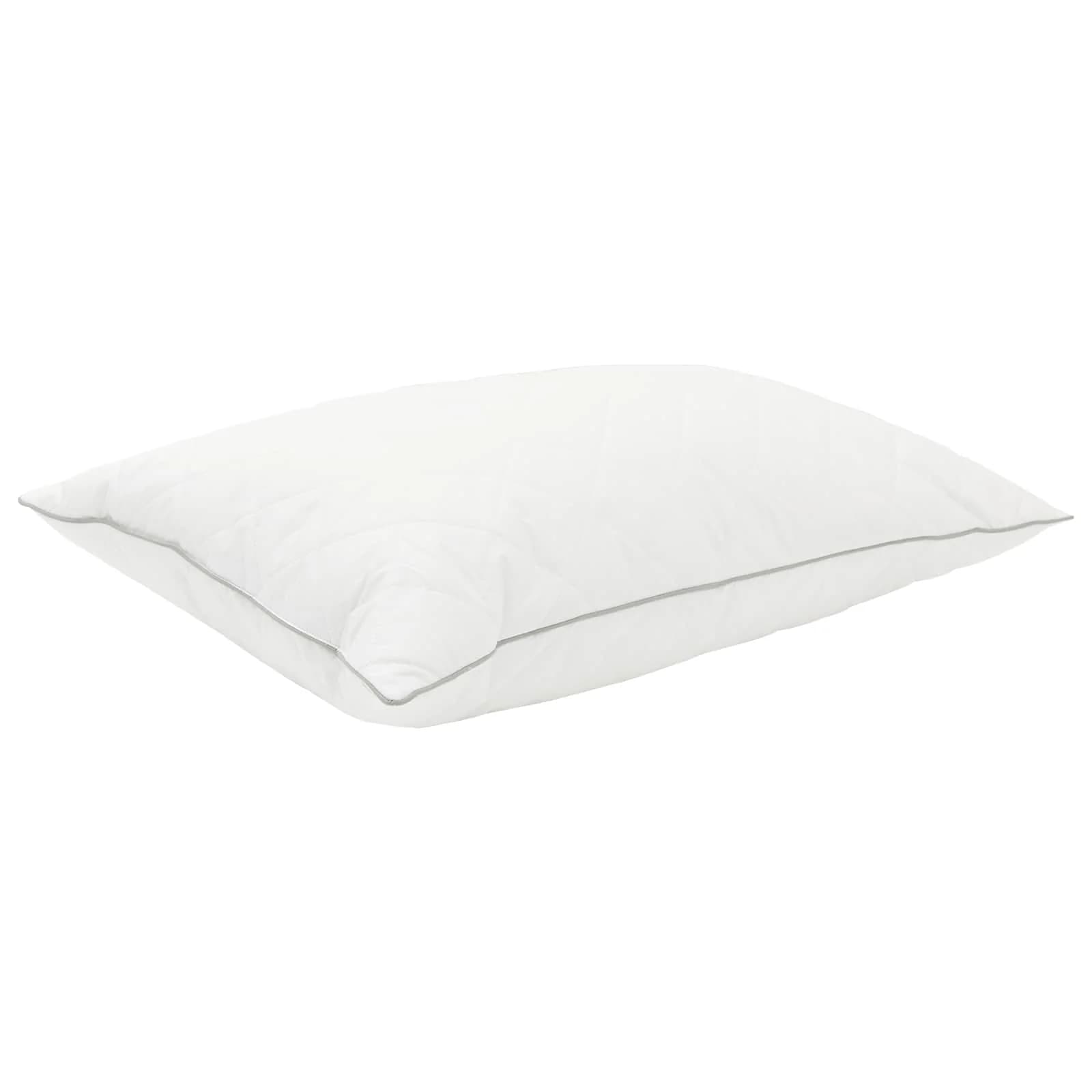 Vzglavnik FULDA 60 x 70 cm 100% gosjih puhov in perja Bela - slika 3
