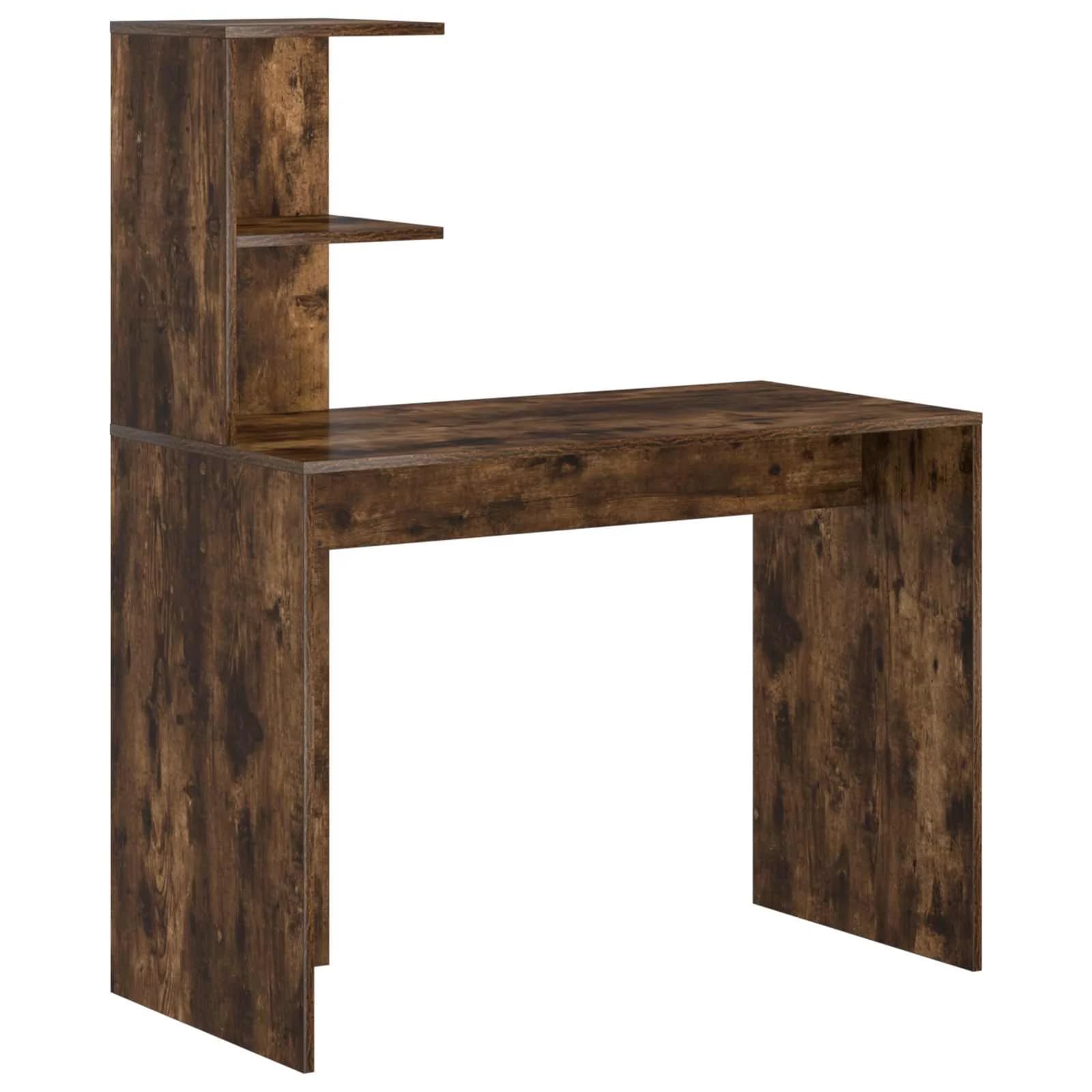 Miza Dimljeni oreh 133,5 x 50 x 124 cm 2 kos - slika 5