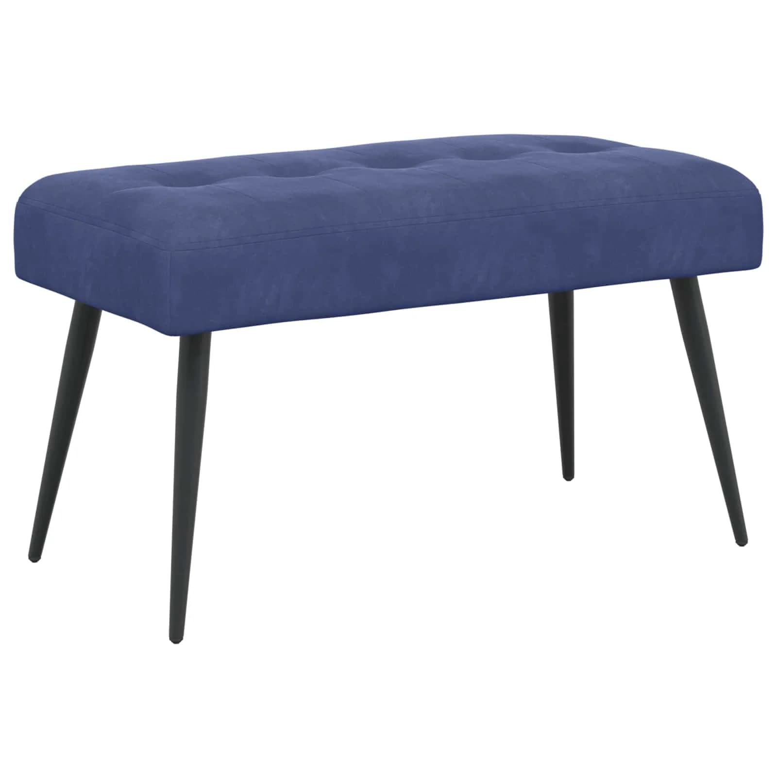 Klop s gumbnim oblazinjenjem Policijska modra 80 x 40 x 46 cm - slika 2