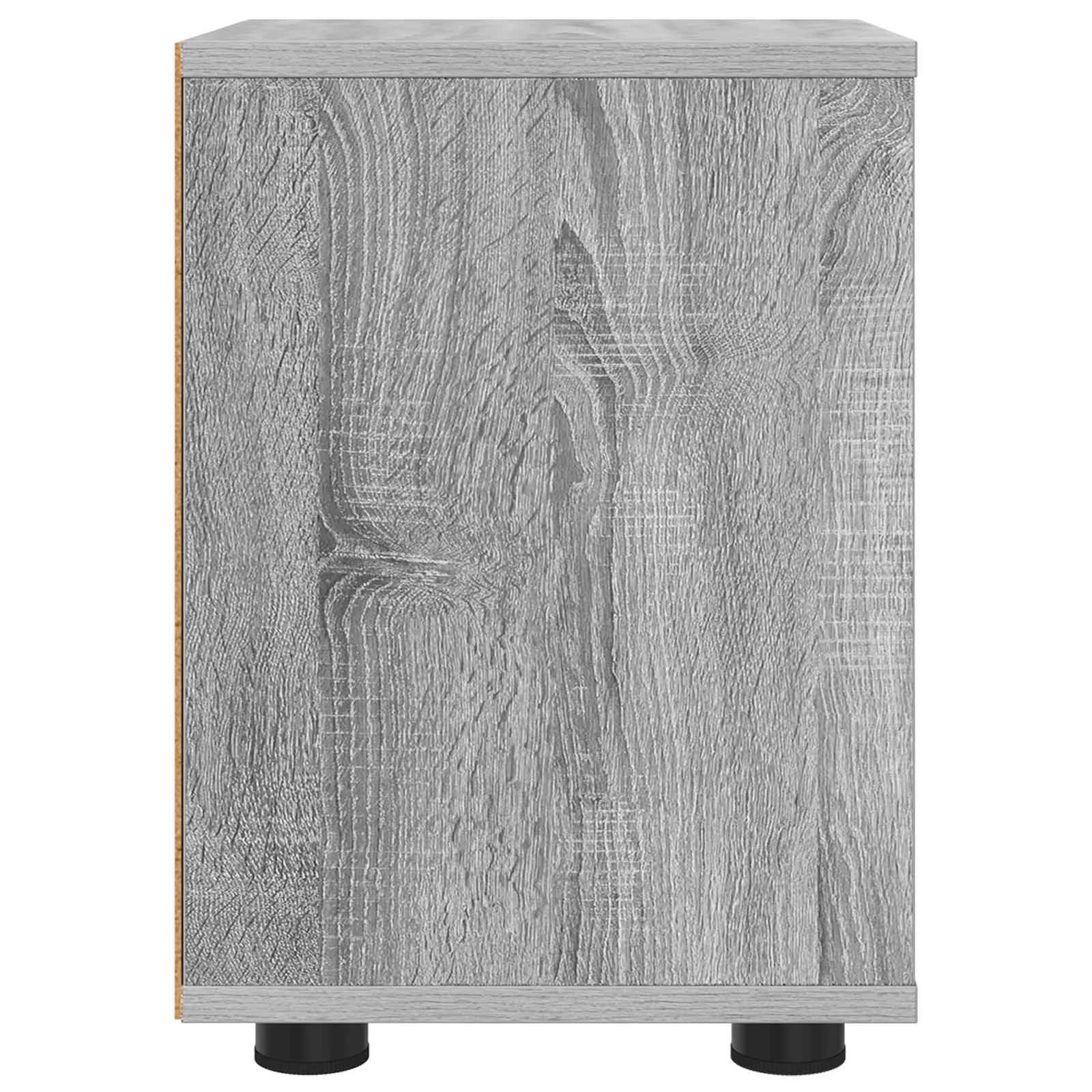 Posteljne mize 2 kos Siva Sonoma 30,5 x 30 x 43 cm - slika 7
