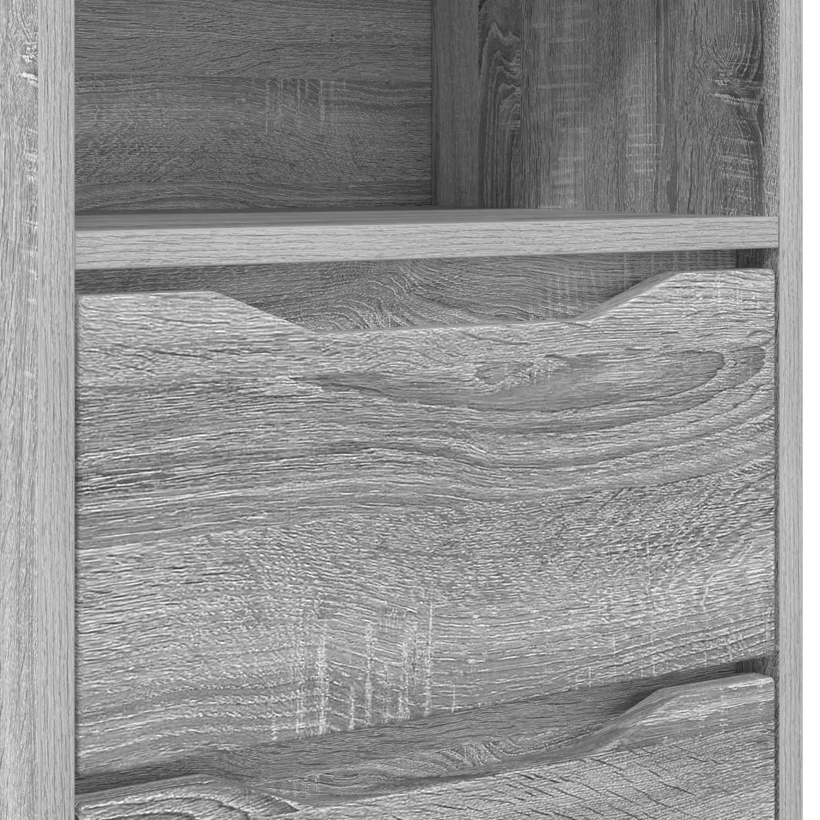 Posteljne mize 2 kos Siva Sonoma 40 x 30 x 467 cm - slika 10