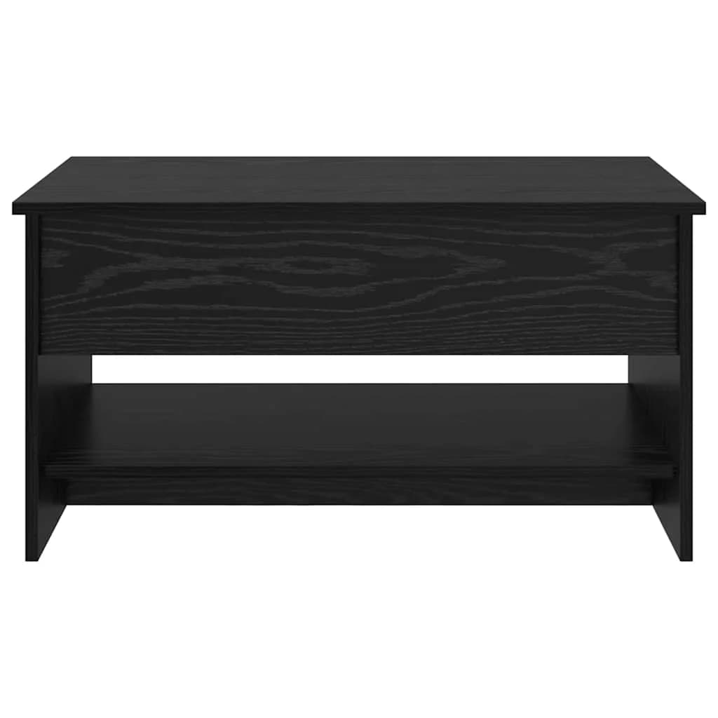 Klubska miza Črna Orehovina 80 x 50,5 x 41,5 cm Inženirski les - slika 6