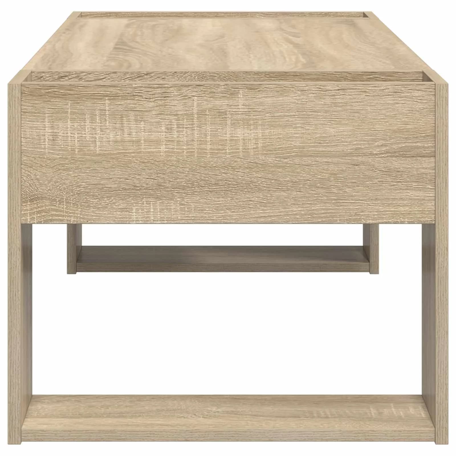 Klubska miza Sonoma hrast 110 x 50 x 41 cm Inženirski les - slika 6