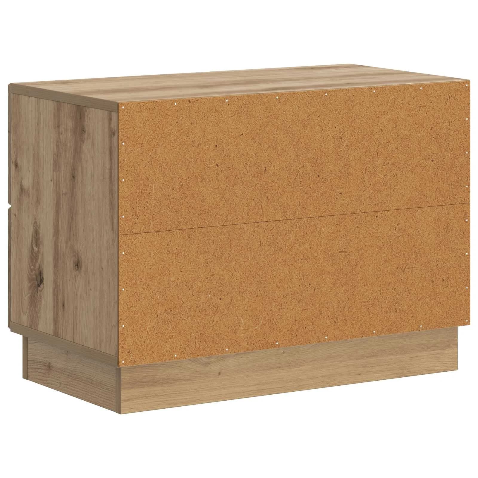 Nočna omarica Artisan hrast 62 x 34,5 x 44,5 cm Inženirski les - slika 7