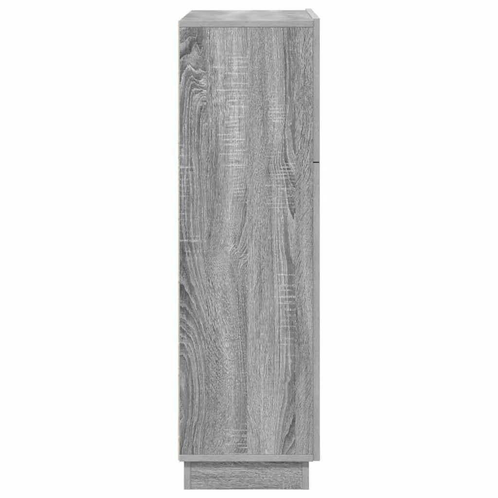 Miza Siva Sonoma Inženirski les 71.5 x 31.5 x 106.5 cm - slika 7