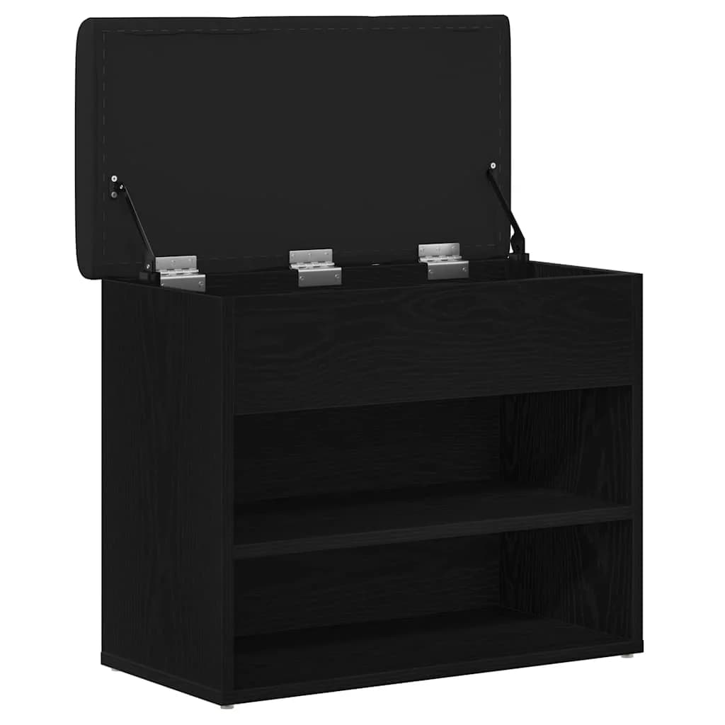 Klop s prostorom za shranjevanje Črna Orehovina 62 x 32 x 50 cm - slika 5