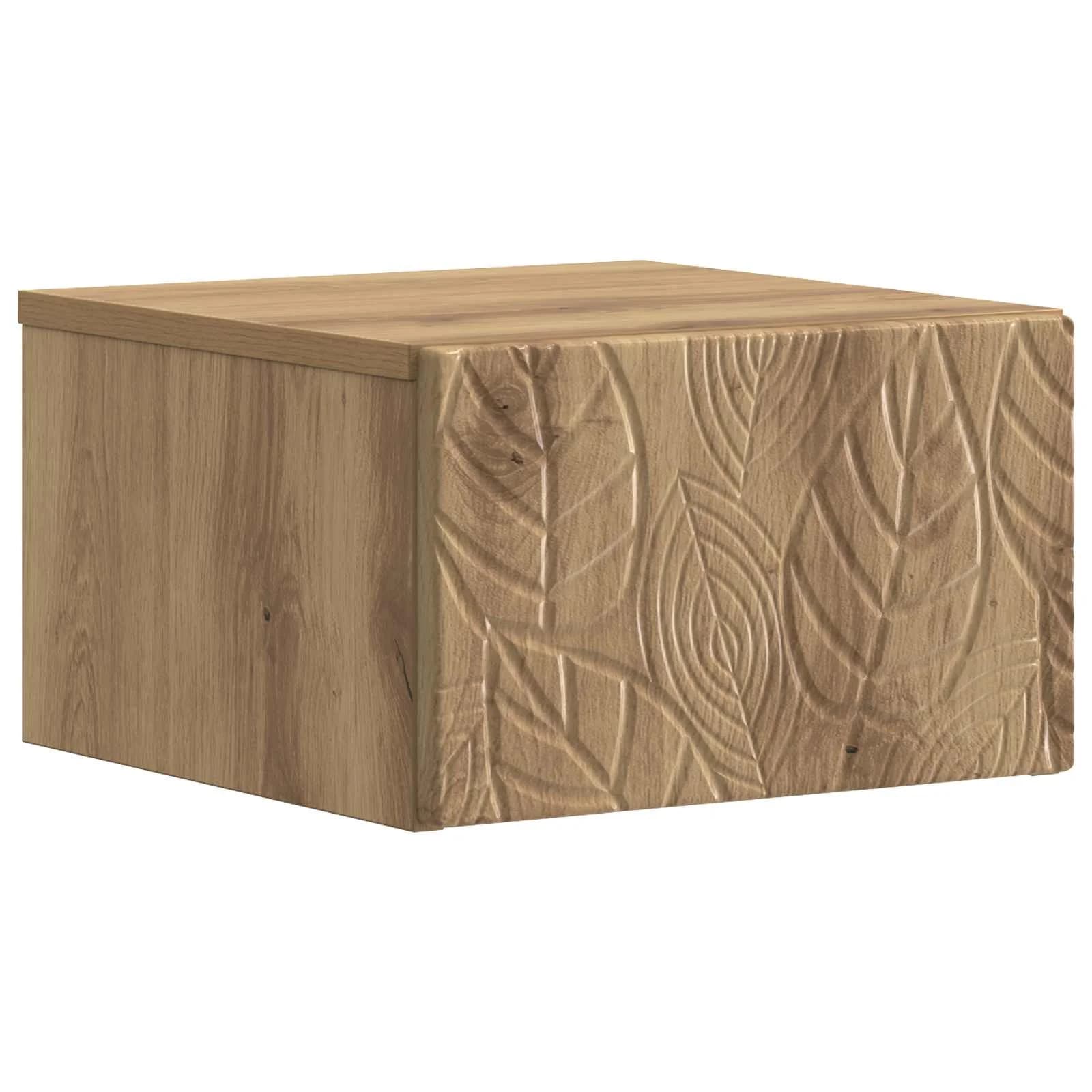 Stenski nočni omarici 2 kos Artisan hrast 49 x 34,5 x 20 cm - slika 4