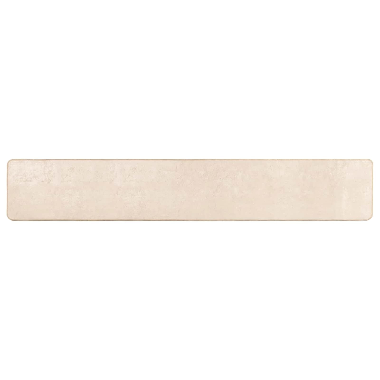 Preproga runner MARSA krema 50 x 350 cm Poliester in PVC - slika 2