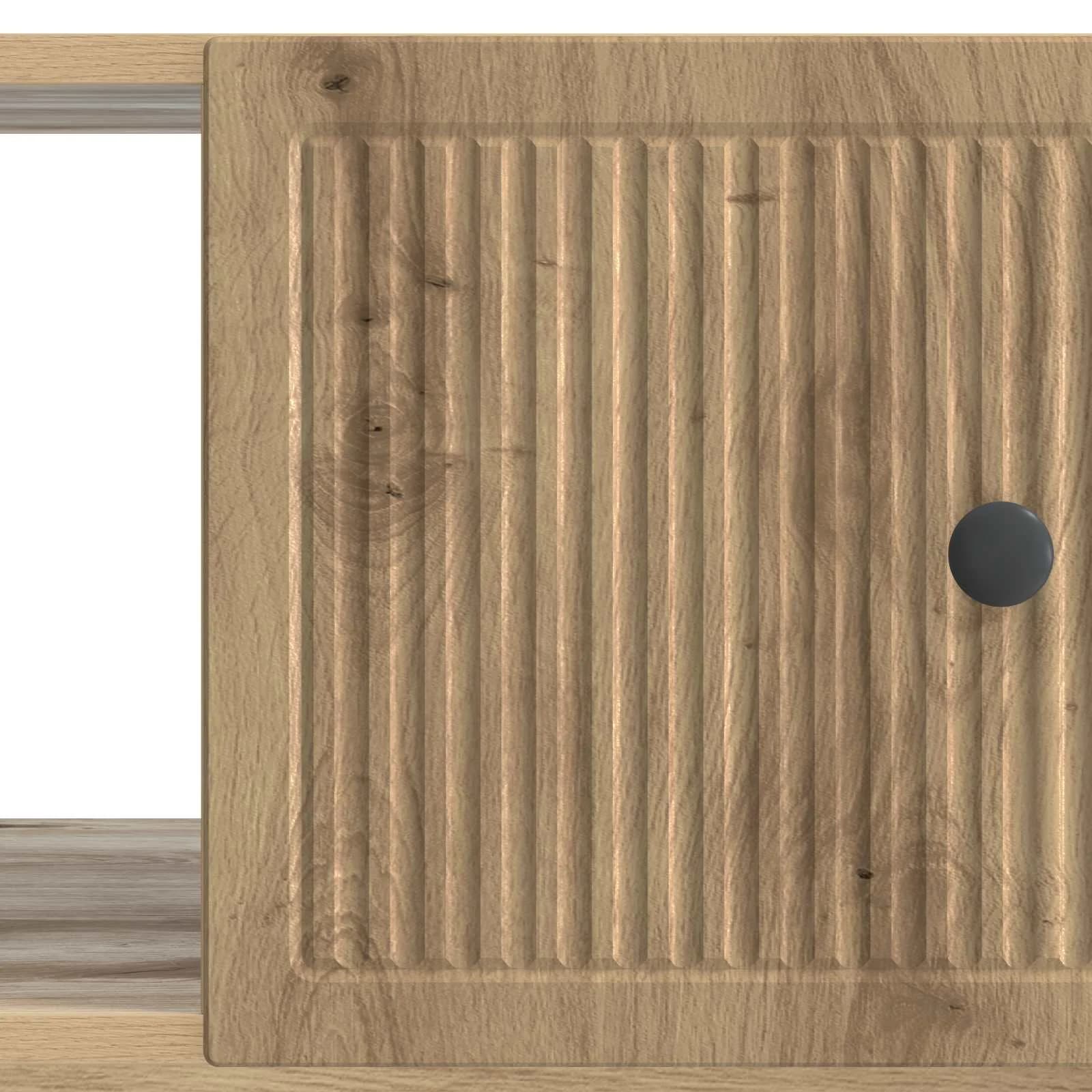 Klubska miza Artisan hrast 90 x 50 x 40 cm Inženirski les - slika 9