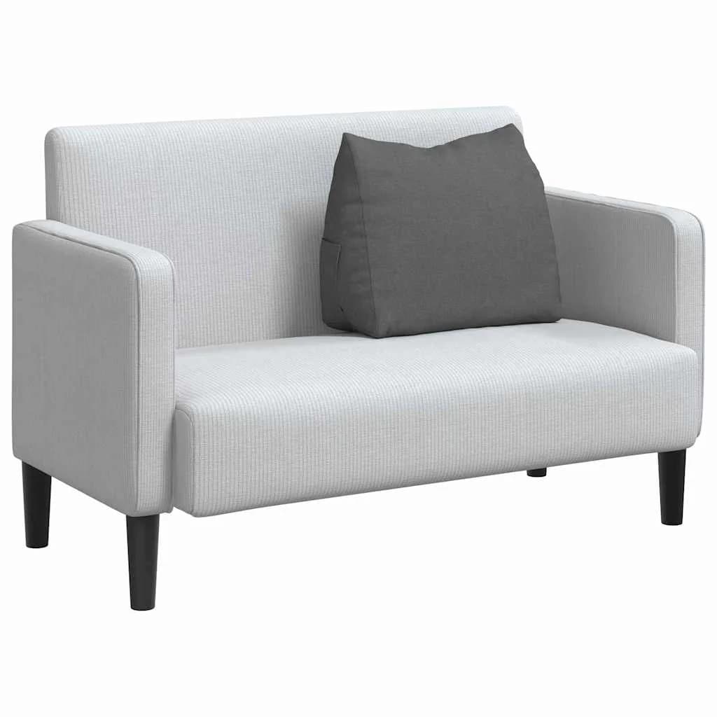 Poglavni vzglavnik Temno siva 60 x 20 x 50 cm blago - slika 3