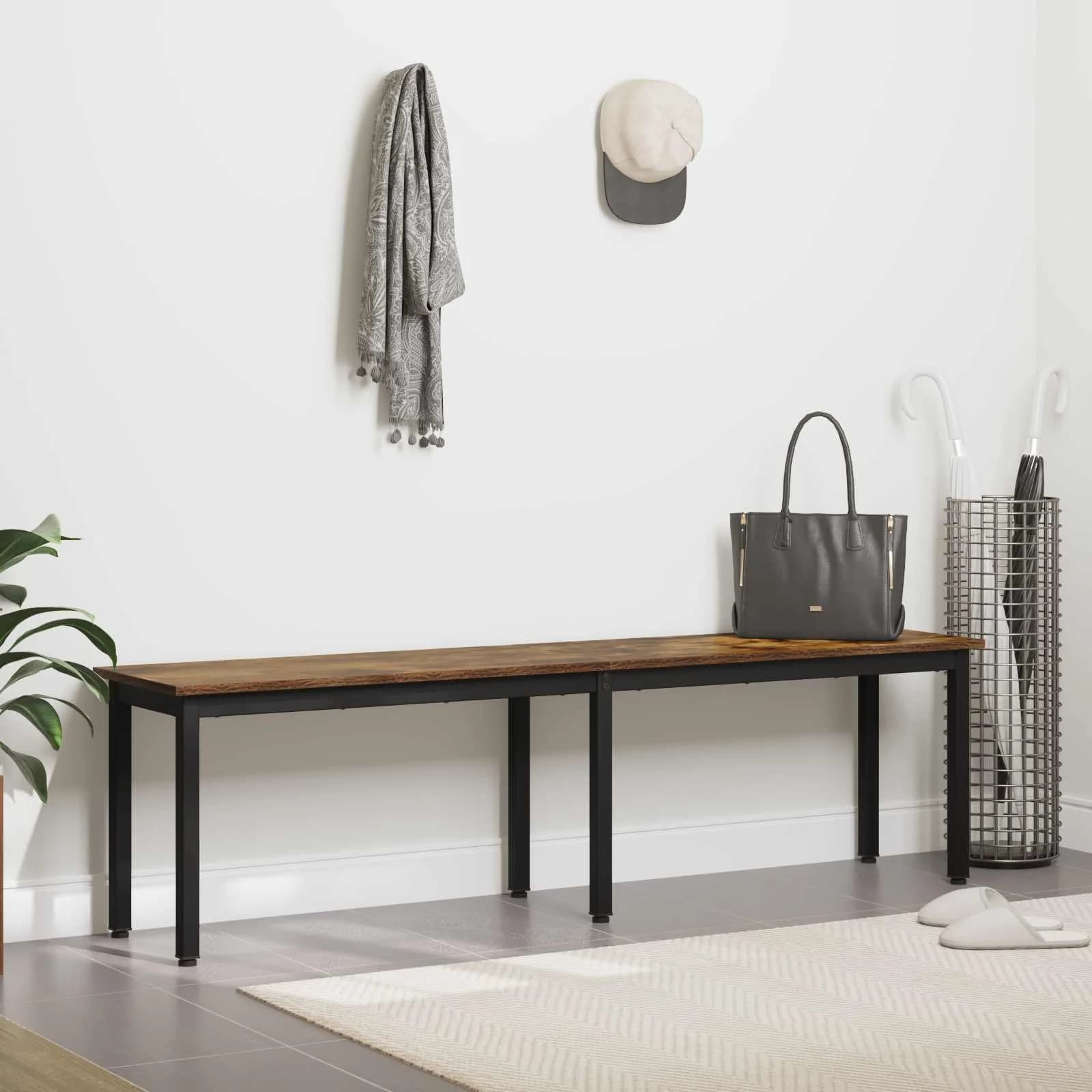 klop Dimni hrast 160 x 35 x 45 cm Inženirski les - slika 4
