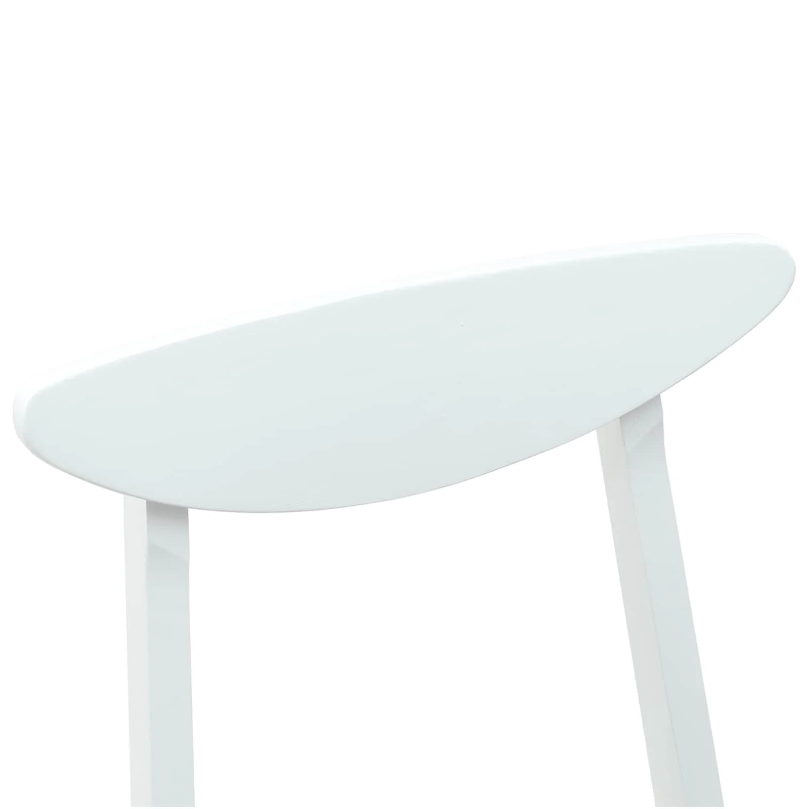 Jedilni stoli 2 kos Masivno gumovo les Bela 42 x 47,5 x 81 cm - slika 8