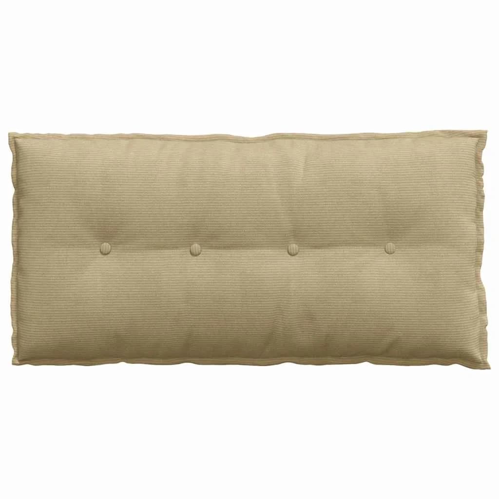Poglavni vzglavnik Siva zelena 100 x 50 cm Žametna tkanina - slika 6