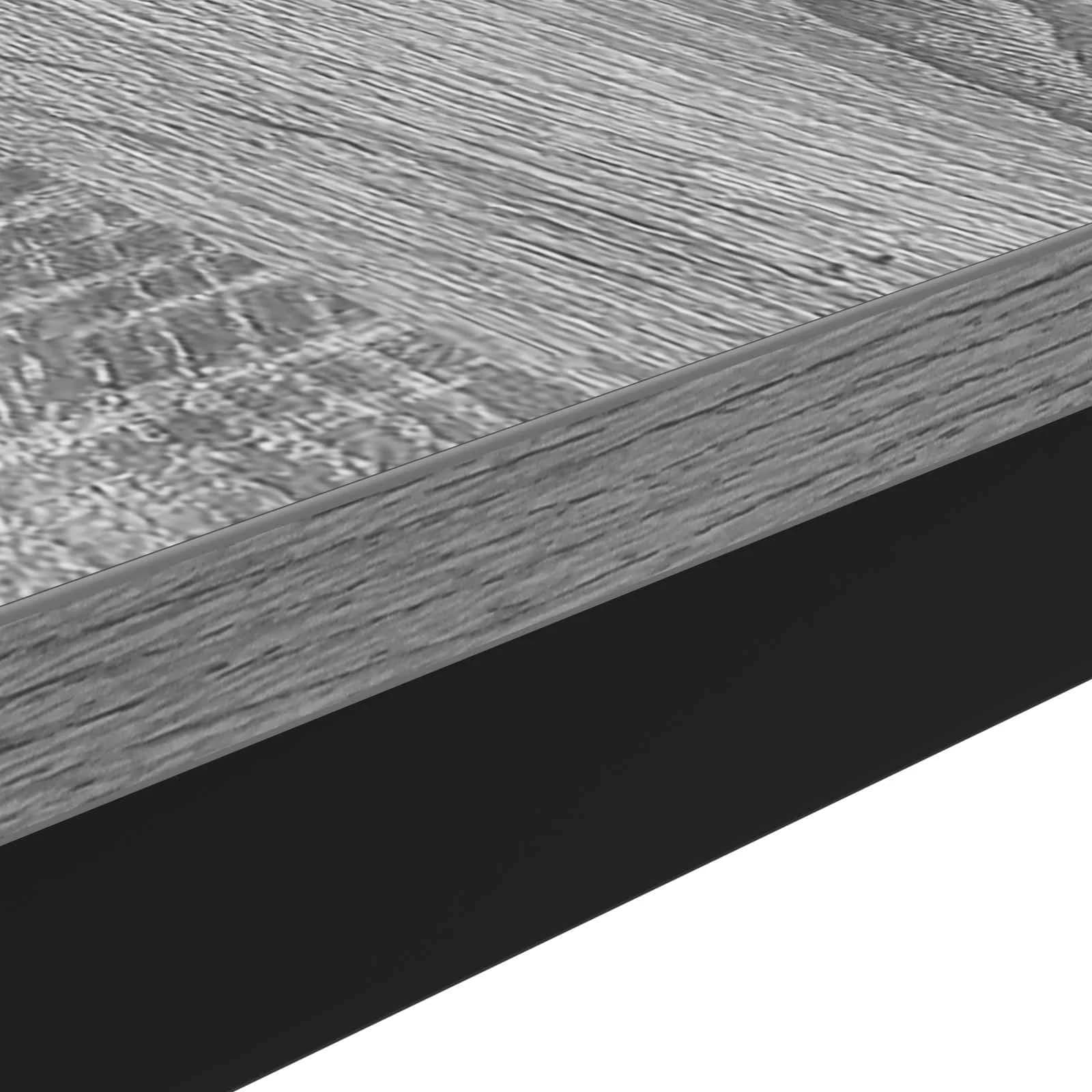Klubska miza Siva Sonoma 100 x 50 x 45 cm Inženirski les - slika 8