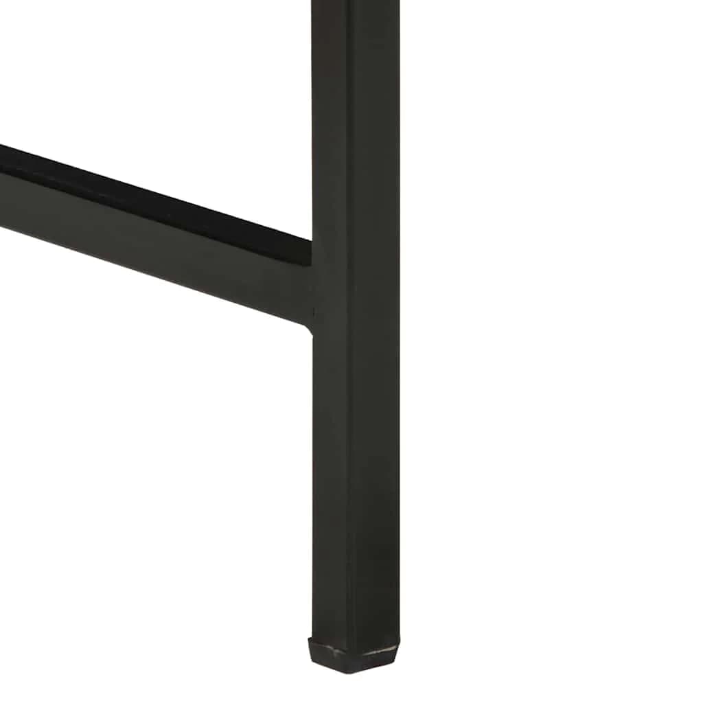 Pisalna miza Rjava 105 x 50 x 75 cm Trdna mango les in kovina - slika 10