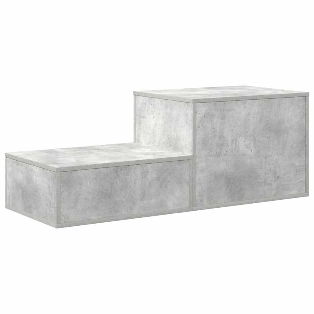 Omarica za shranjevanje 2 kos Betonsko siva 127 x 41 x 40 cm - slika 9