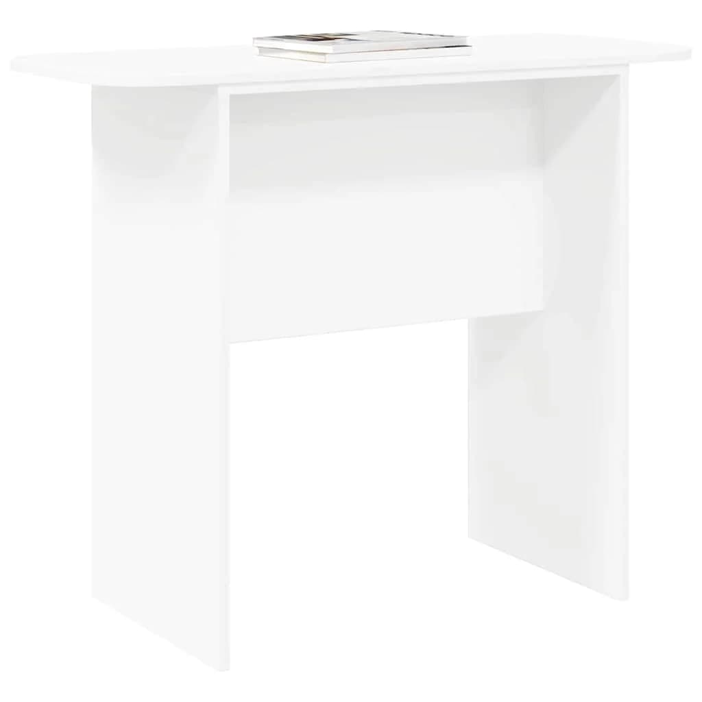Konzolna miza Bela 93 x 40 x 75 cm Inženirski les - slika 3