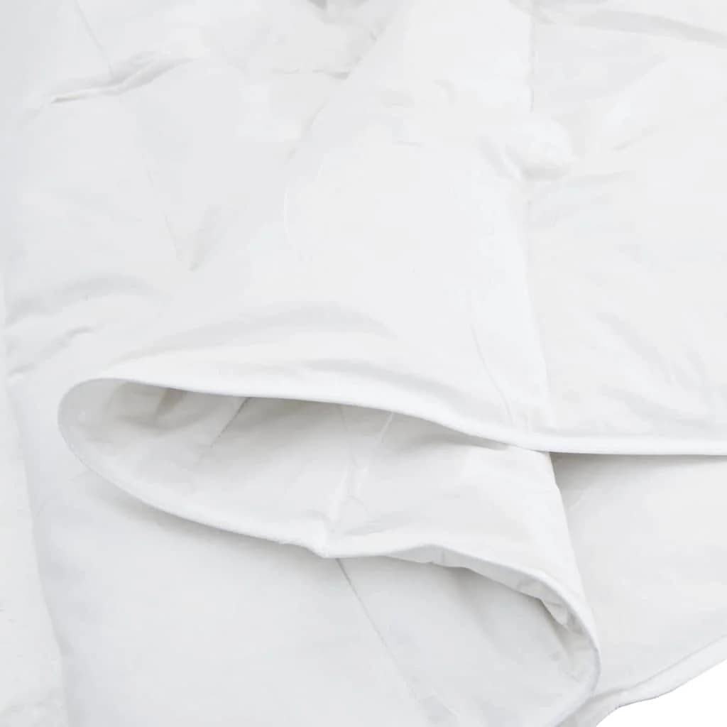 Zimska posteljnina Bela 200 x 200 cm Perje - slika 7