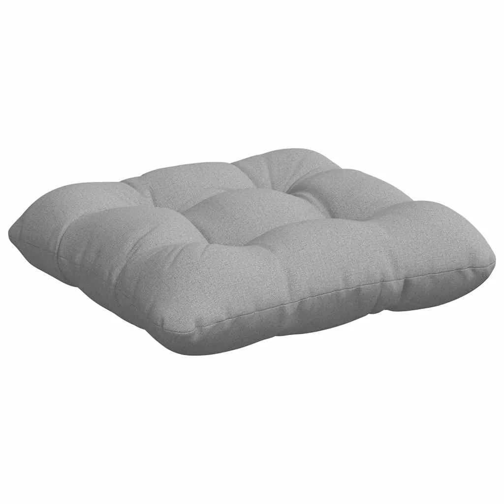 Sedežne blazine 4 kos Blago Oblačno siva 40 x 40 x 12 cm - slika 5
